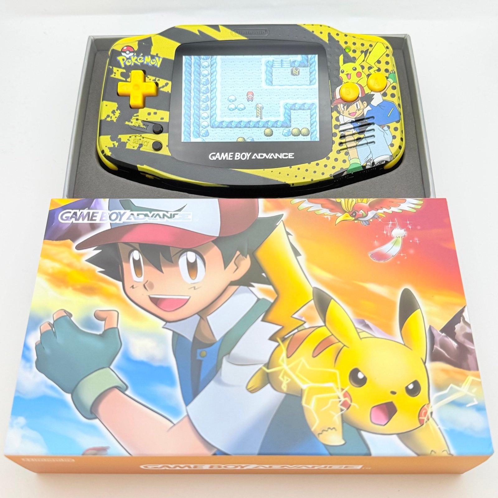 Game Boy Advance - IPS V4 - Ash & Pikachu