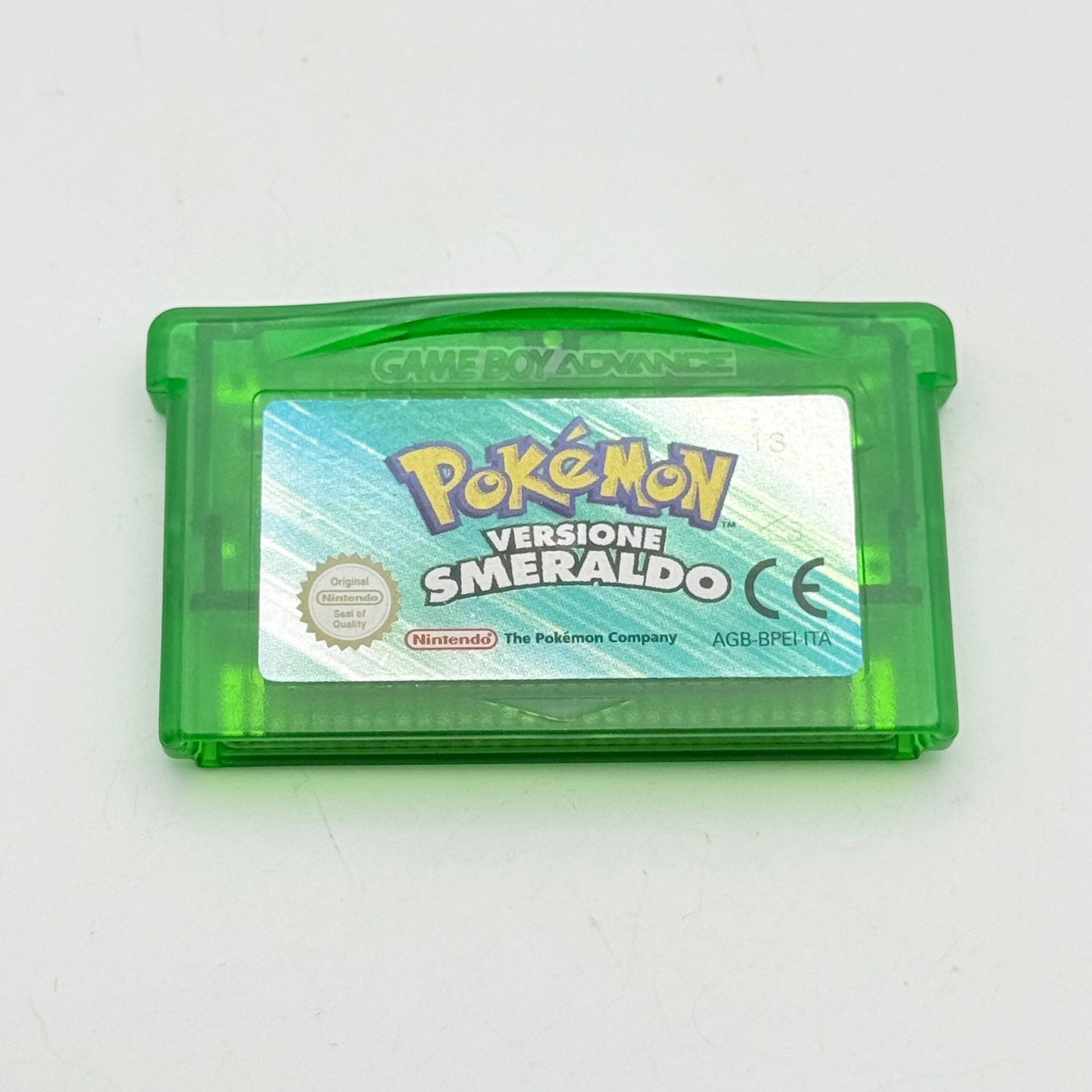 POKÉMON SMERALDO - 100% ORIGINALE E ITALIANO - BATTERIA NUOVA - ADESIVO PERFETTO