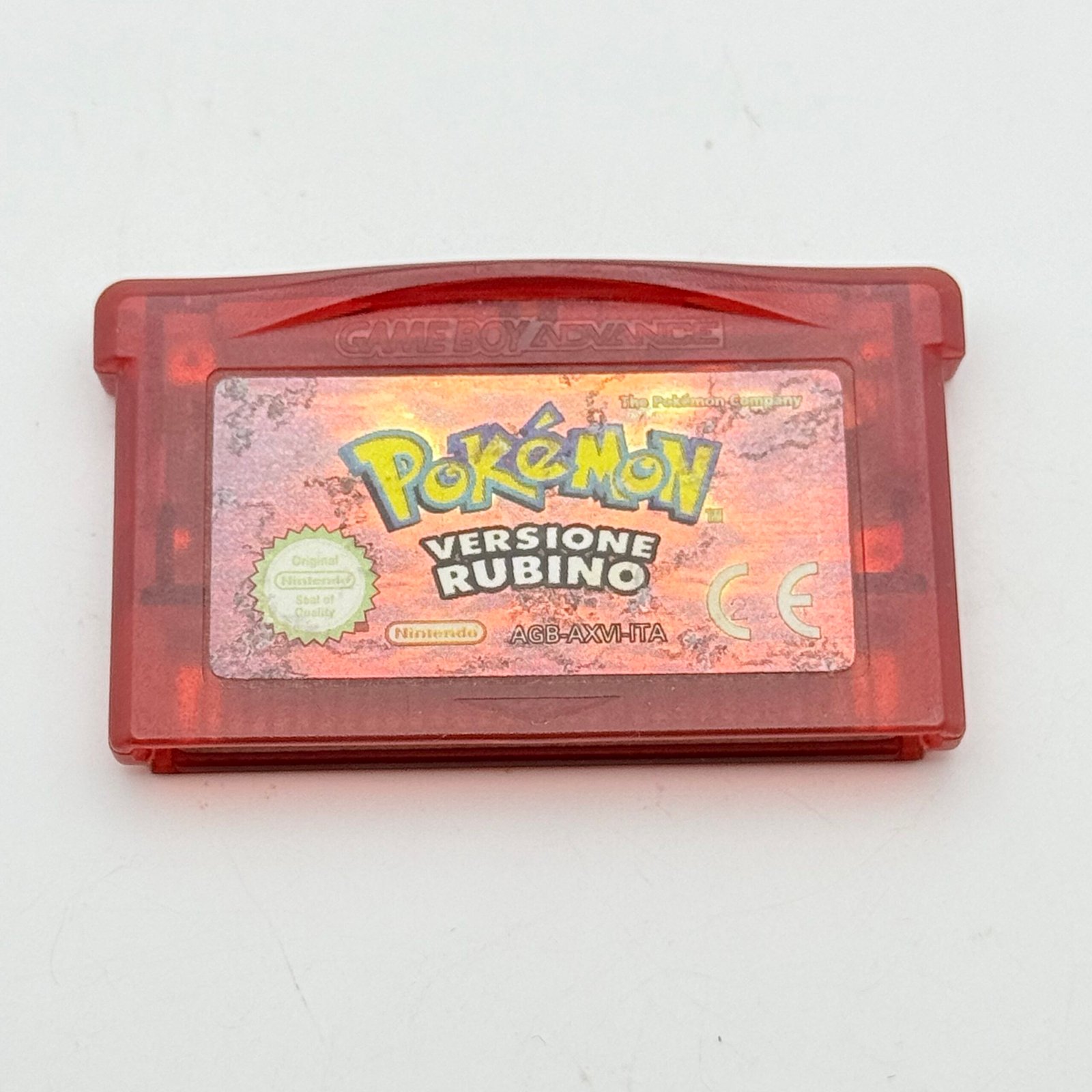 POKÉMON RUBINO GAME BOY - ORIGINALE ITALIANO - BATTERIA NUOVA - ADESIVO MEDIO