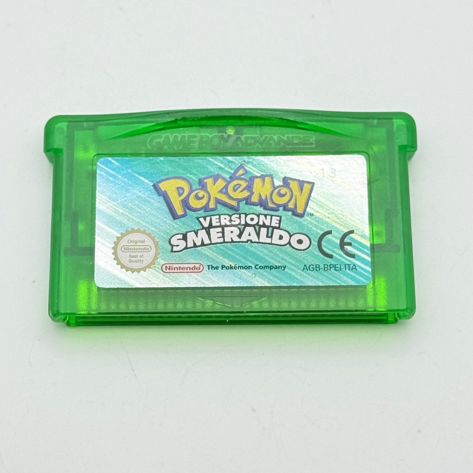 POKÉMON SMERALDO - 100% ORIGINALE E ITALIANO - BATTERIA NUOVA - ADESIVO PERFETTO