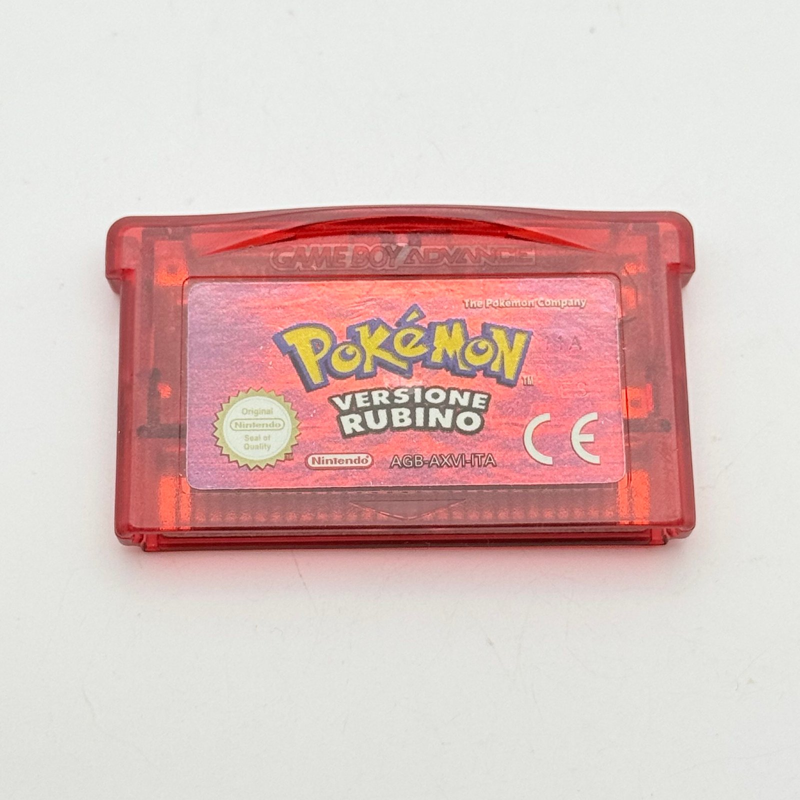 POKÉMON RUBINO GAME BOY - ORIGINALE ITALIANO - BATTERIA NUOVA - ADESIVO PERFETTO