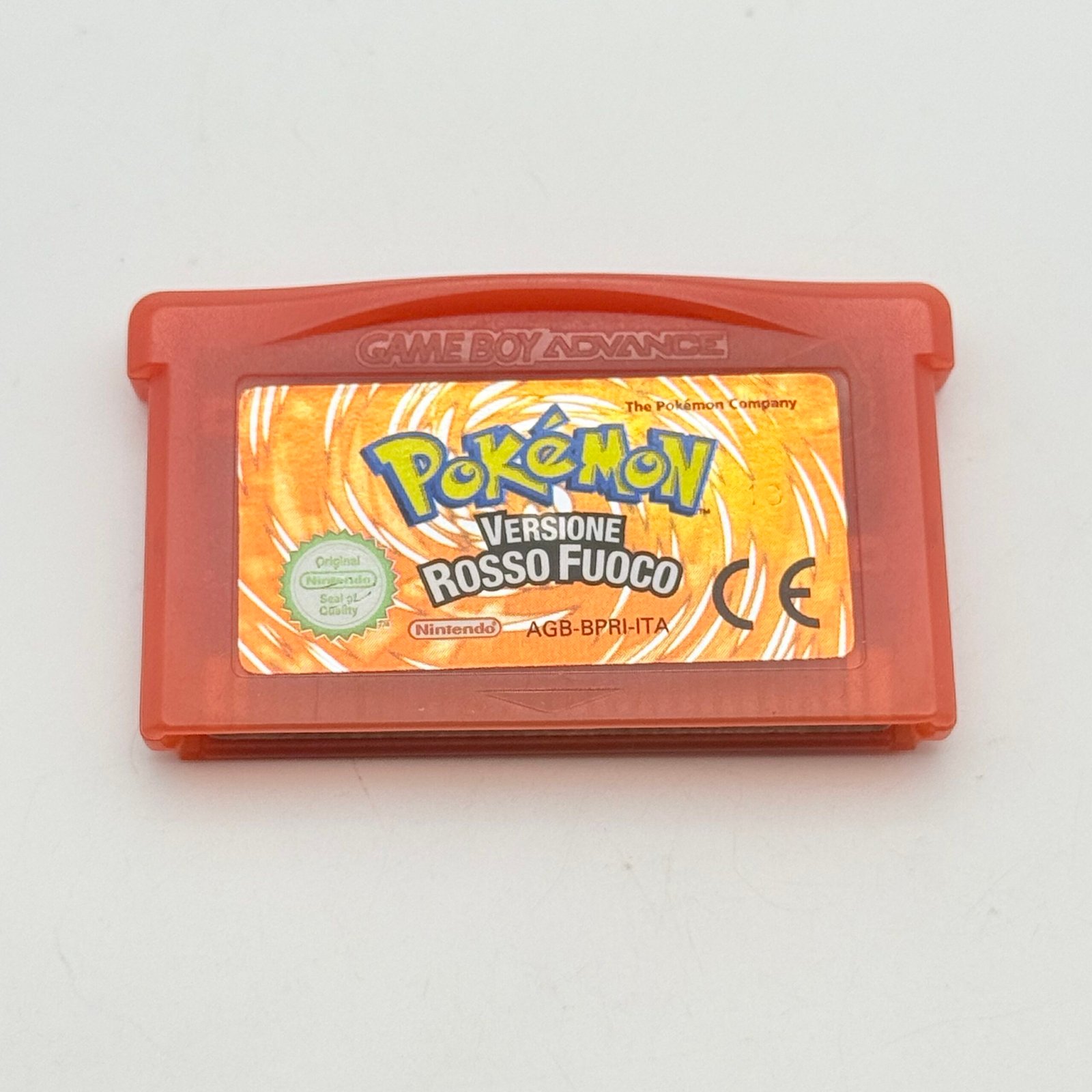 POKÉMON ROSSO FUOCO GAME BOY - ORIGINALE ITA - FUNZIONANTE - ADESIVO OTTIMO