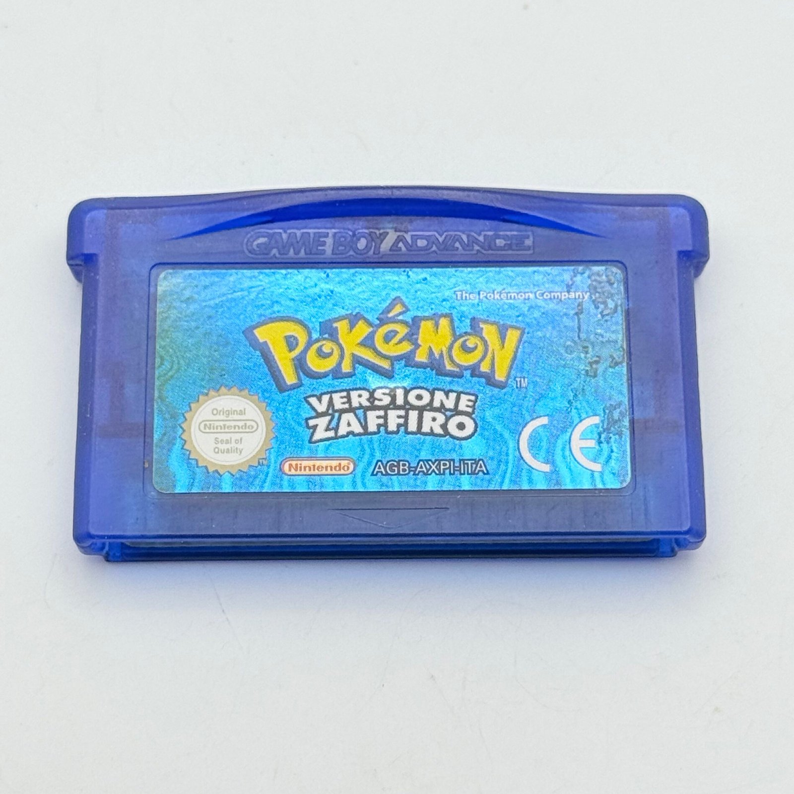 POKÉMON ZAFFIRO GAME BOY - ORIGINALE ITALIANO -BATTERIA NUOVA- ADESIVO OTTIMO