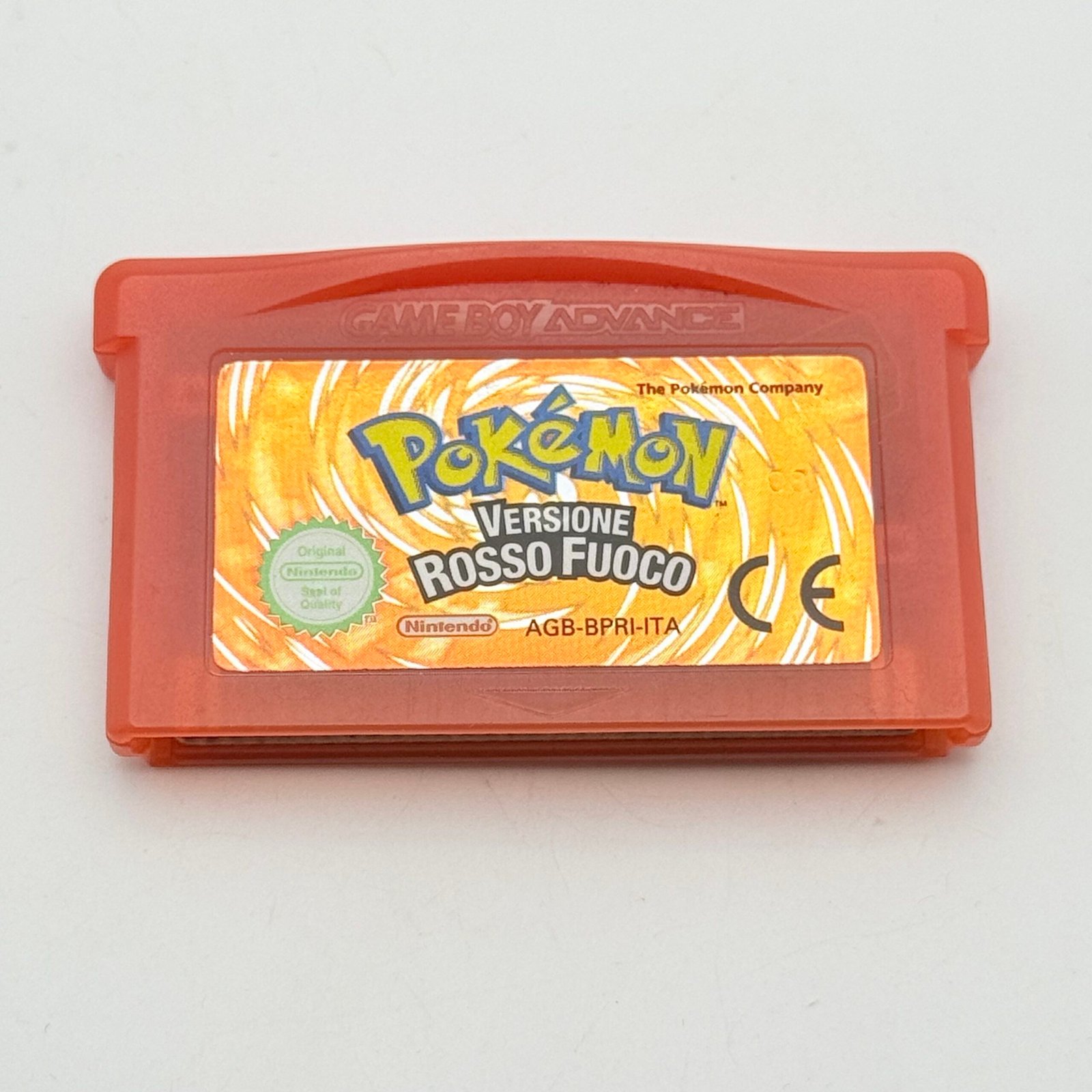 POKÉMON ROSSO FUOCO GAME BOY - ORIGINALE ITA - FUNZIONANTE - ADESIVO OTTIMO +
