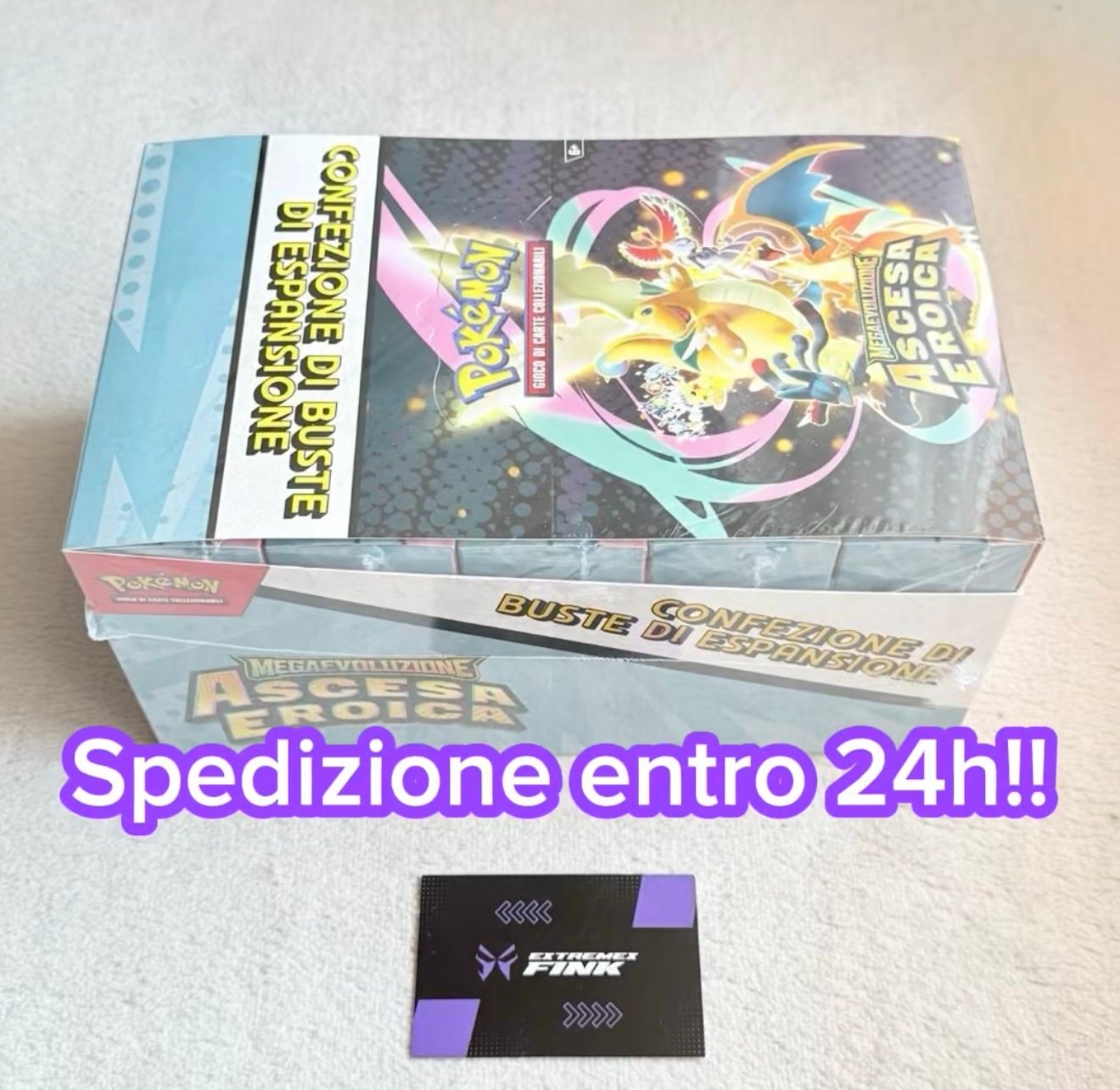🇮🇹CARTE POKEMON BOOSTER BUNDLE DISPLAY ASCESA EROICA - ITA - SEALED PERFETTO