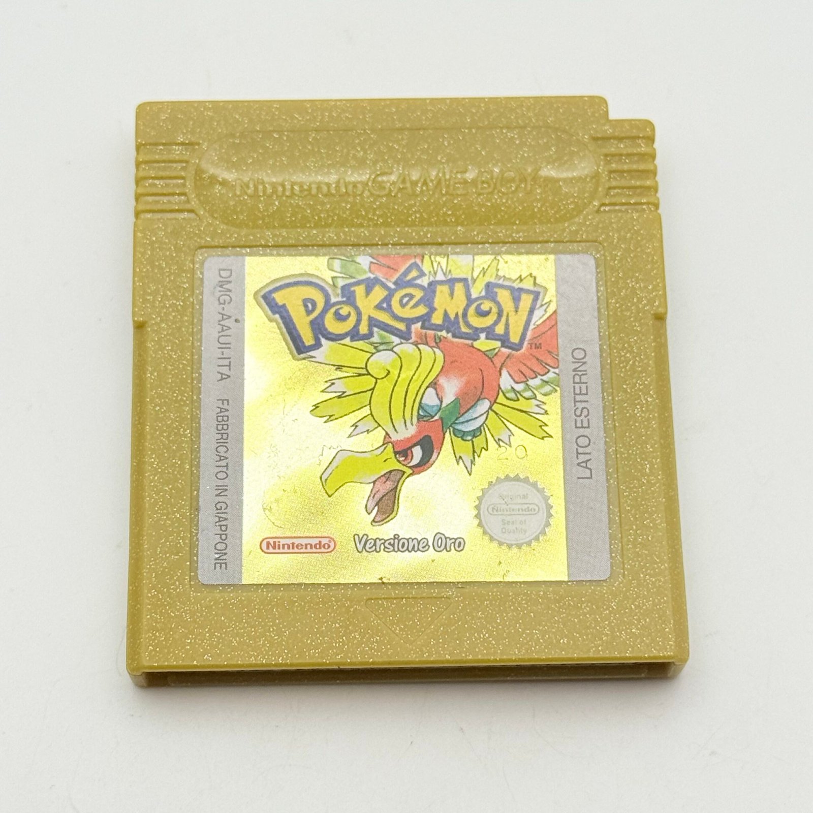 POKÉMON ORO GAME BOY - ORIGINALE ITA - BATTERIA NUOVA - ADESIVO OTTIMO