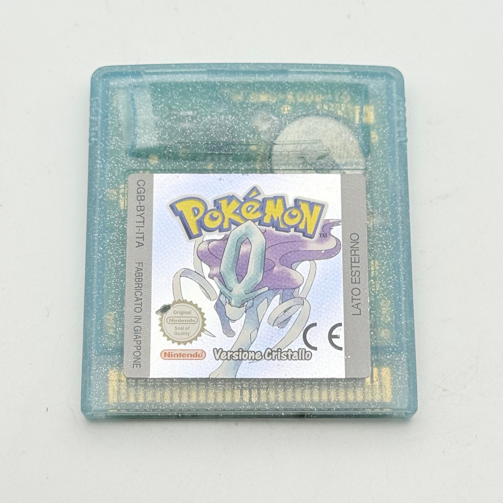 POKÉMON CRISTALLO 100% ORIGINALE - ITA - BATTERIA NUOVA - ADESIVO BUONO