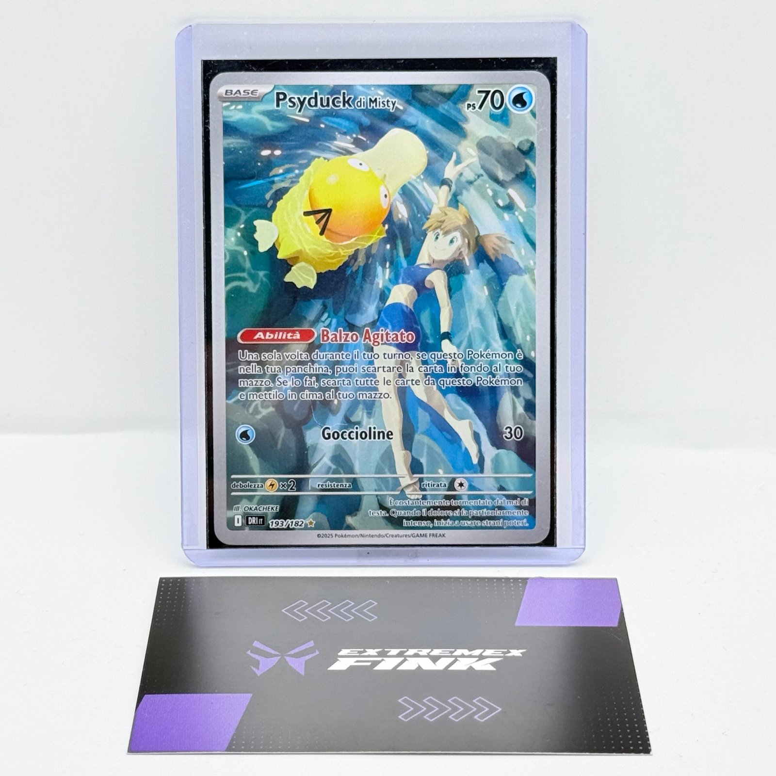 CARTA POKEMON PSYDUCK DI MISTY 193/182 - ITA - RIVALI PREDESTINATI - NEAR MINT
