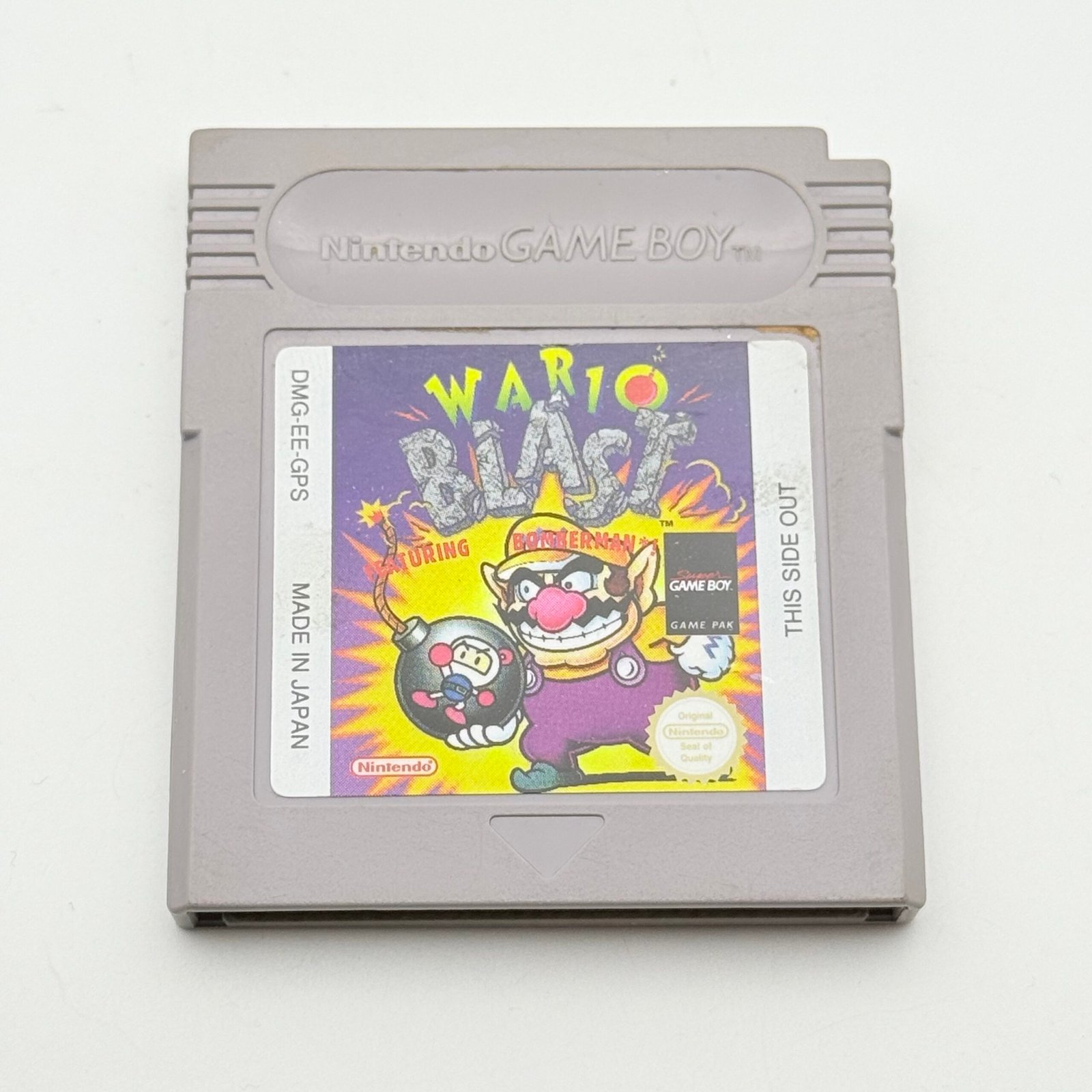 WARIO BLAST NINTENDO GAME BOY - ORIGINALE - TESTATO E FUNZIONANTE