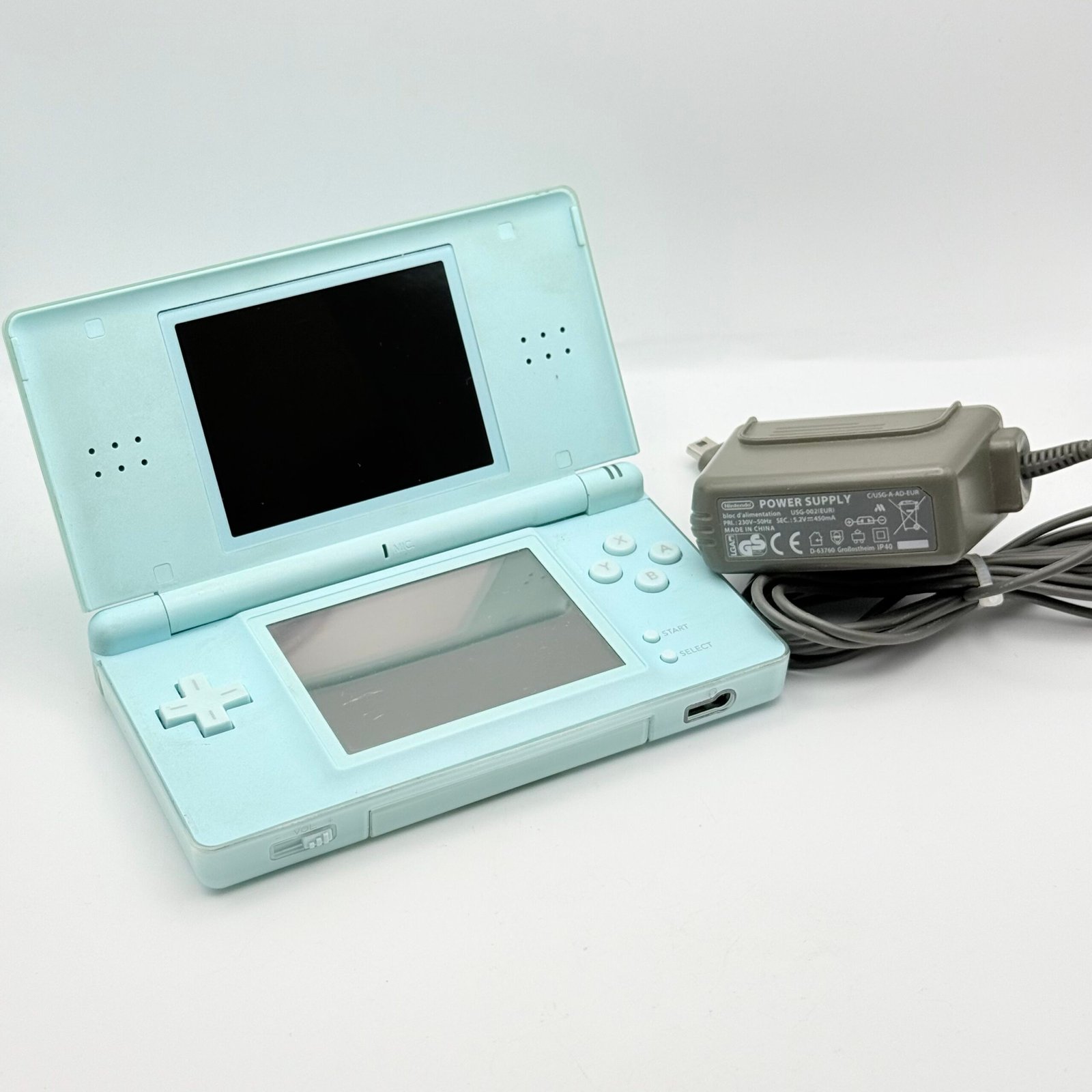 NINTENDO DS LITE TURCHESE - 100% ORIGINALE TESTATO E FUNZIONANTE + CARICATORE