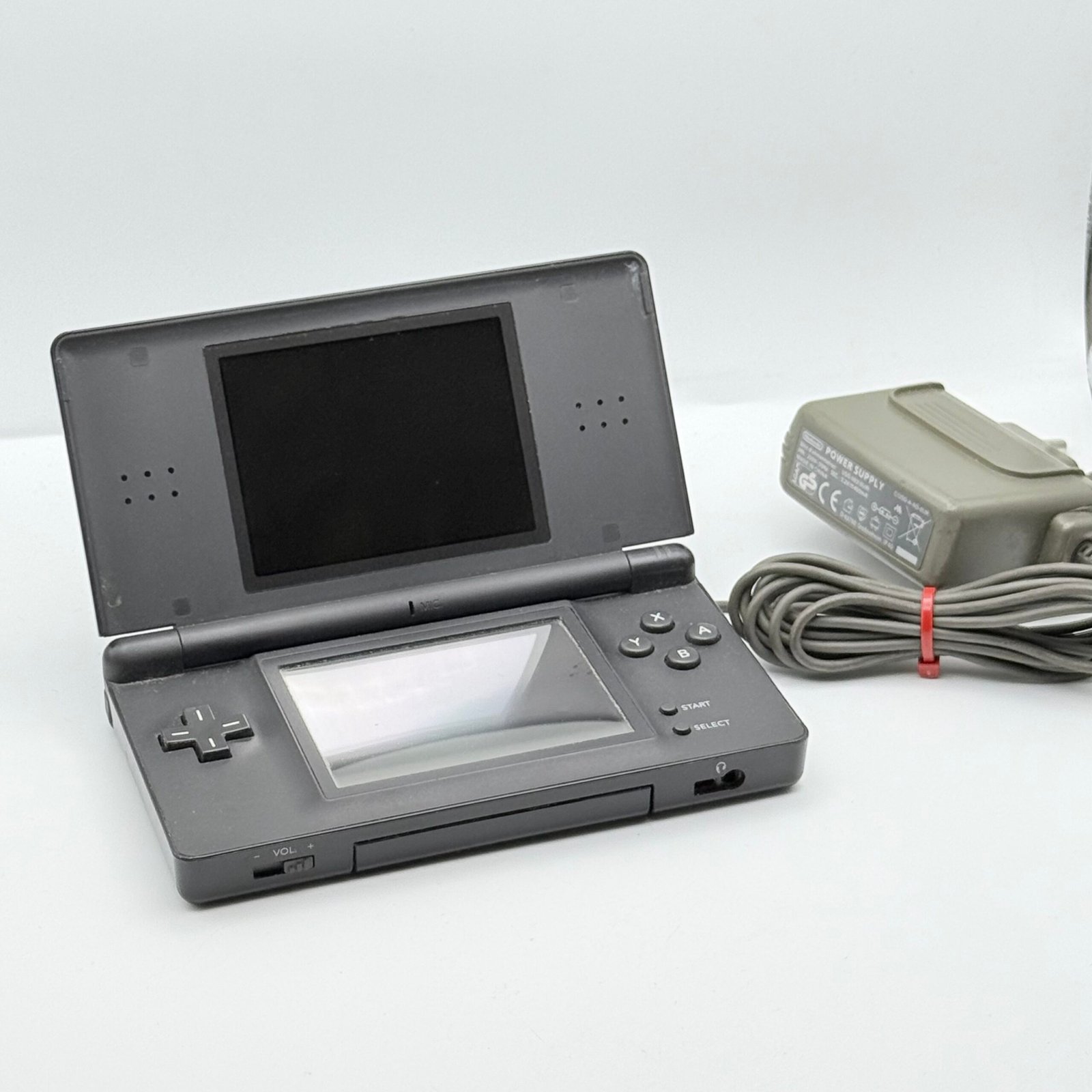 NINTENDO DS LITE NERO - 100% ORIGINALE TESTATO E FUNZIONANTE + CARICATORE