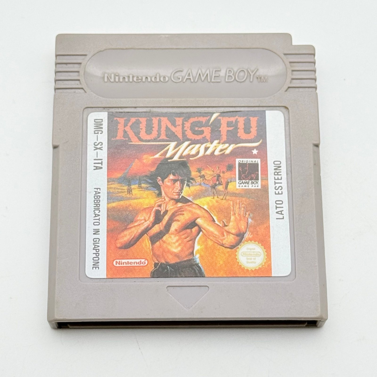KUNG FU MASTER NINTENDO GAME BOY - 100% ORIGINALE PAL ITA - ADESIVO PERFETTO