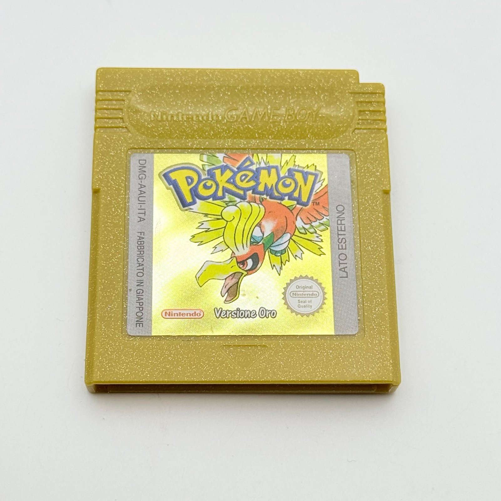 POKÉMON ORO GAME BOY - ORIGINALE ITA - BATTERIA NUOVA - ADESIVO OTTIMO