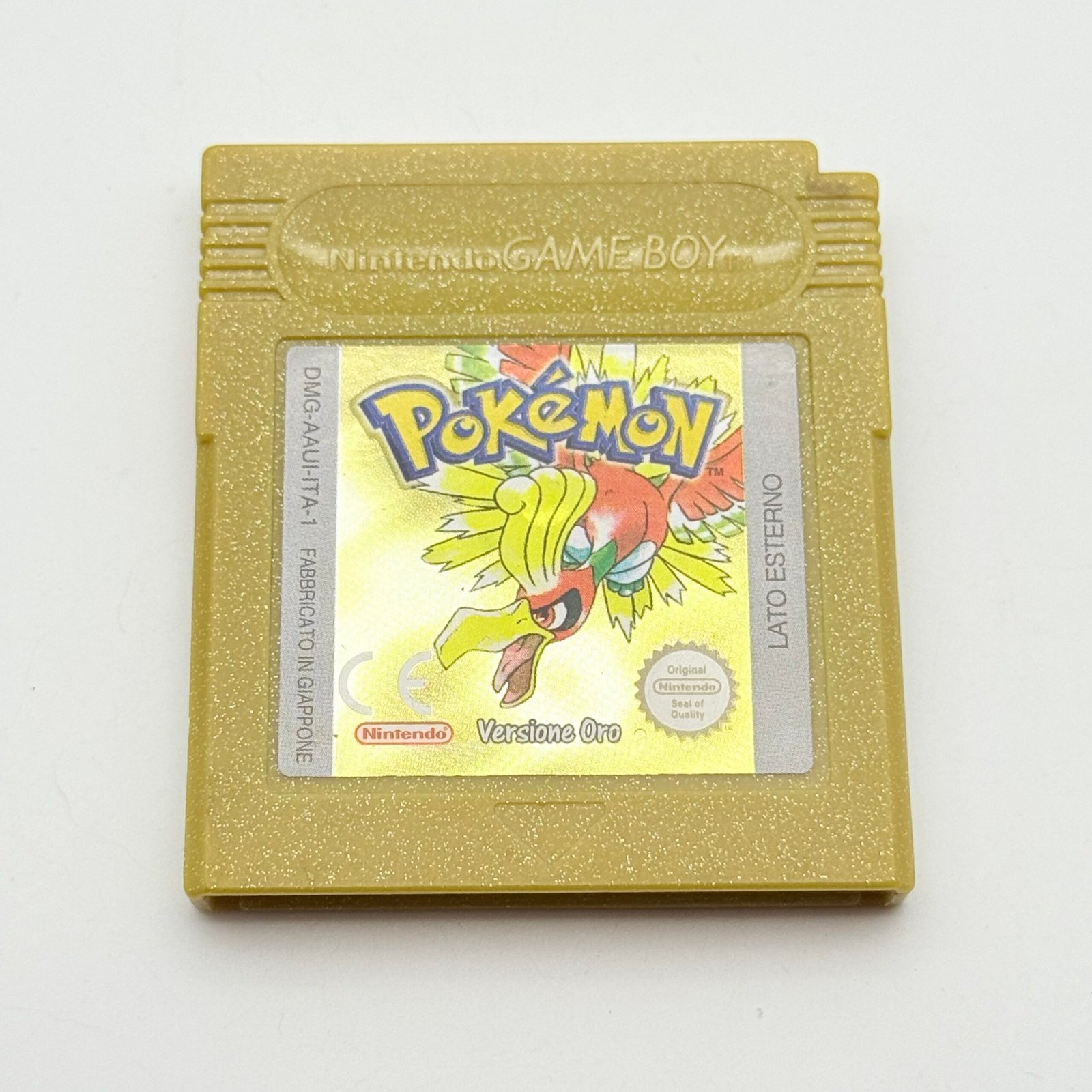 POKÉMON ORO GAME BOY - ORIGINALE ITA - BATTERIA NUOVA - ADESIVO OTTIMO +