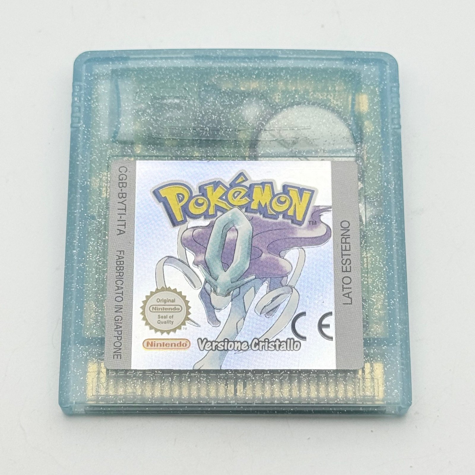 POKÉMON CRISTALLO 100% ORIGINALE - ITA - BATTERIA NUOVA - ADESIVO PERFETTO
