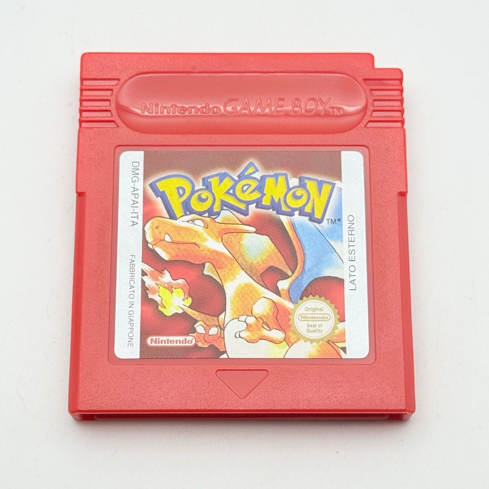 POKÉMON ROSSO GAME BOY - ORIGINALE ITA - BATTERIA ORIGINALE OK- ADESIVO PERFETTO