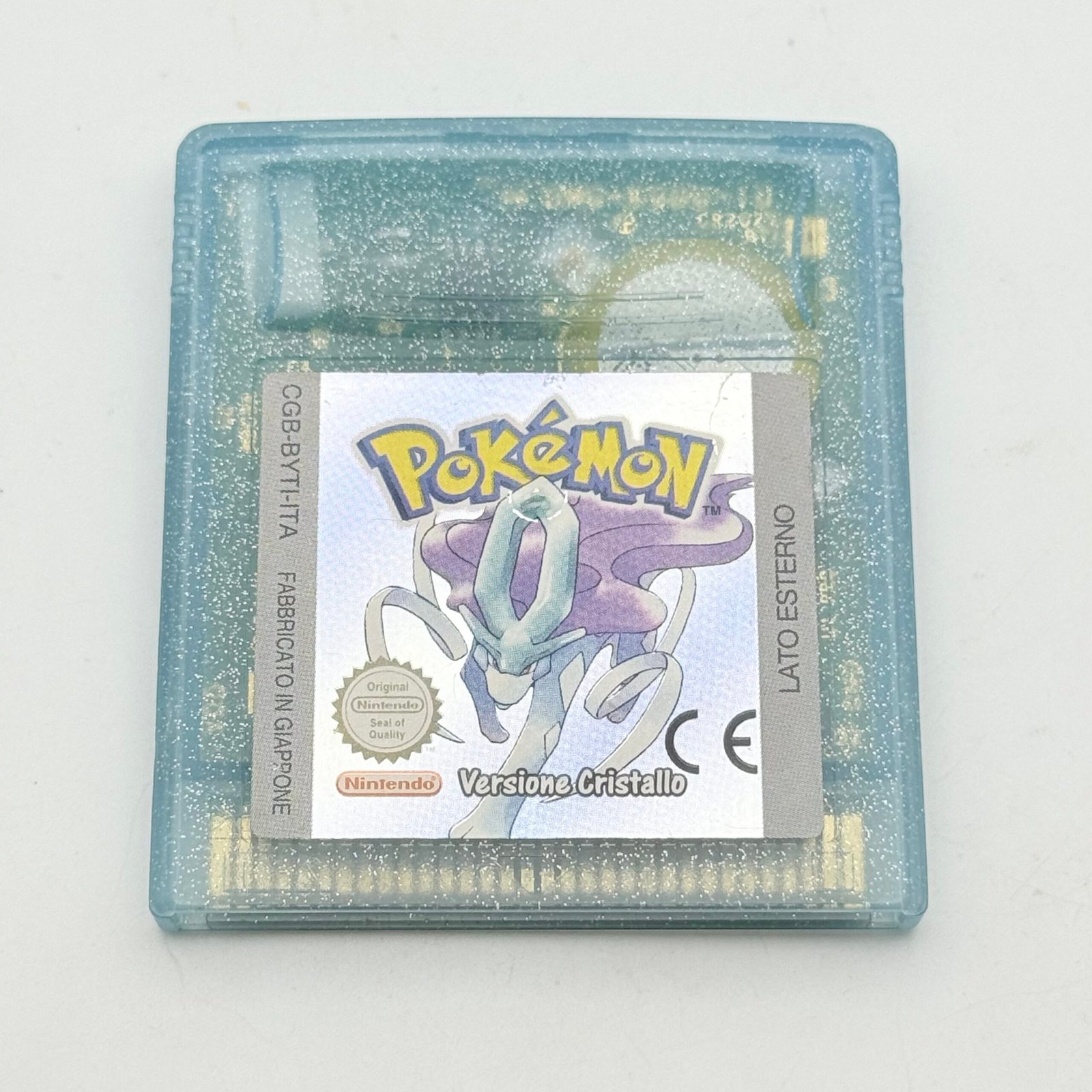 POKÉMON CRISTALLO 100% ORIGINALE - ITA - BATTERIA NUOVA - ADESIVO OTTIMO