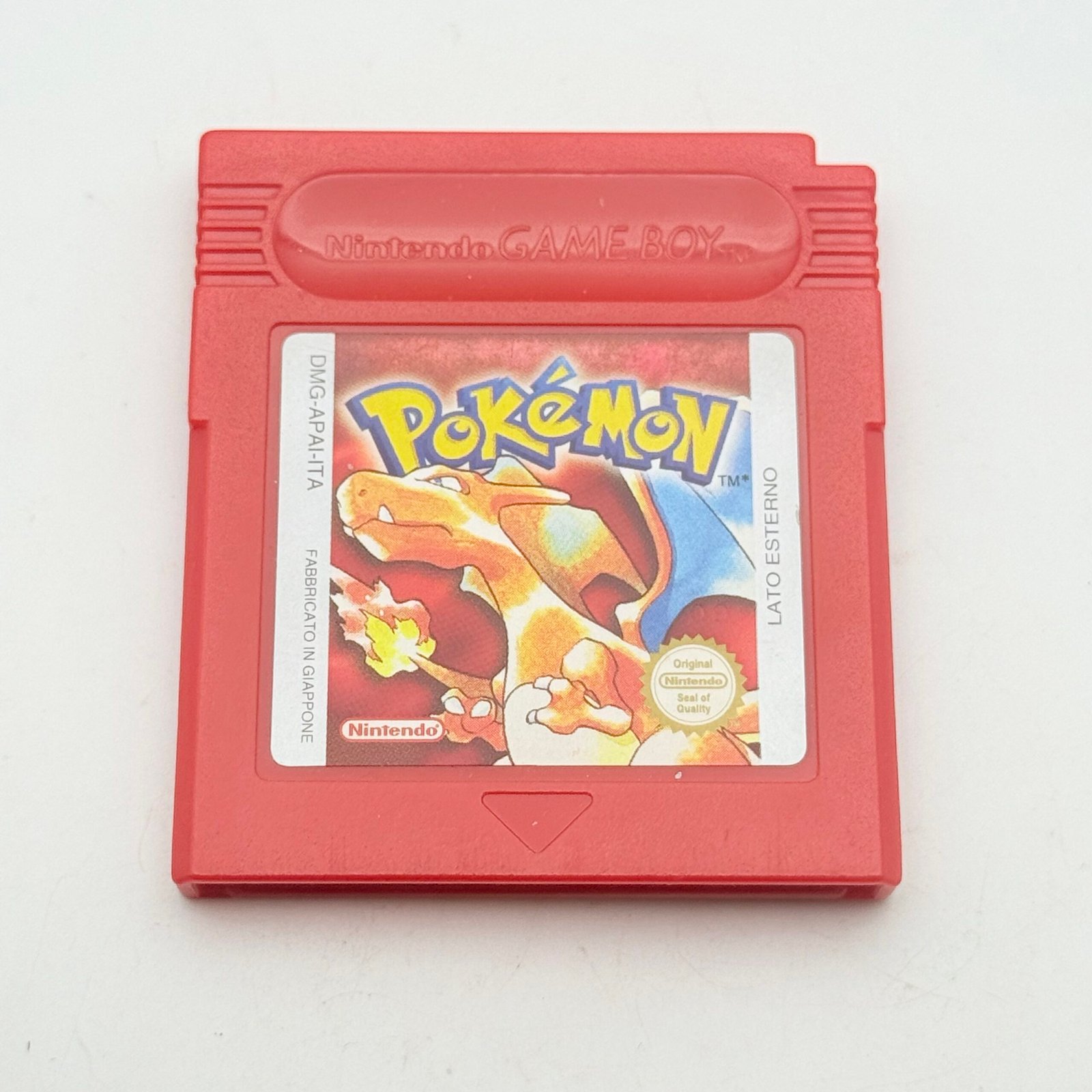 POKÉMON ROSSO GAME BOY - ORIGINALE ITA - BATTERIA ORIGINALE OK- ADESIVO OTTIMO +