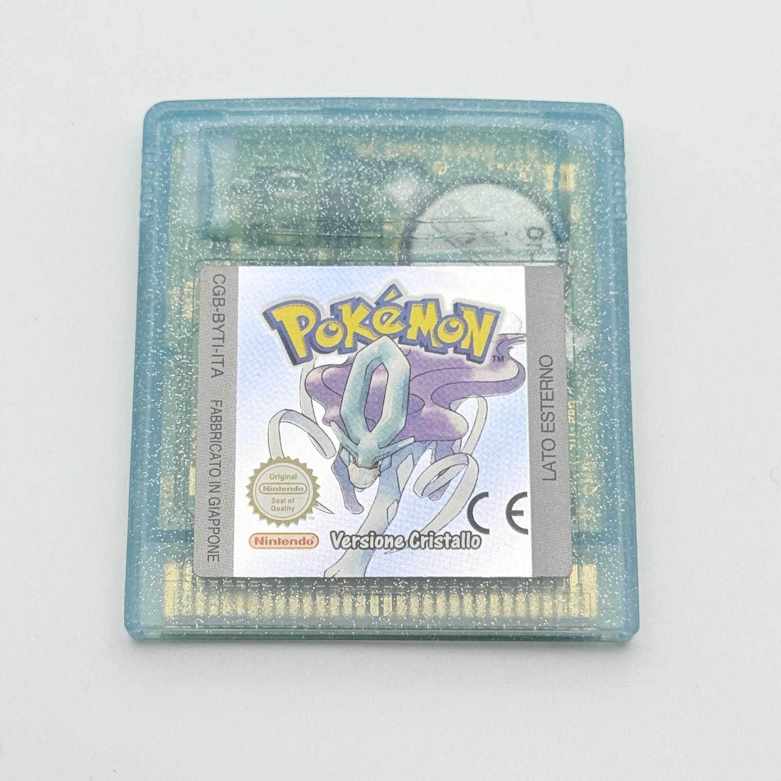 POKÉMON CRISTALLO 100% ORIGINALE - ITA - BATTERIA NUOVA - ADESIVO PERFETTO
