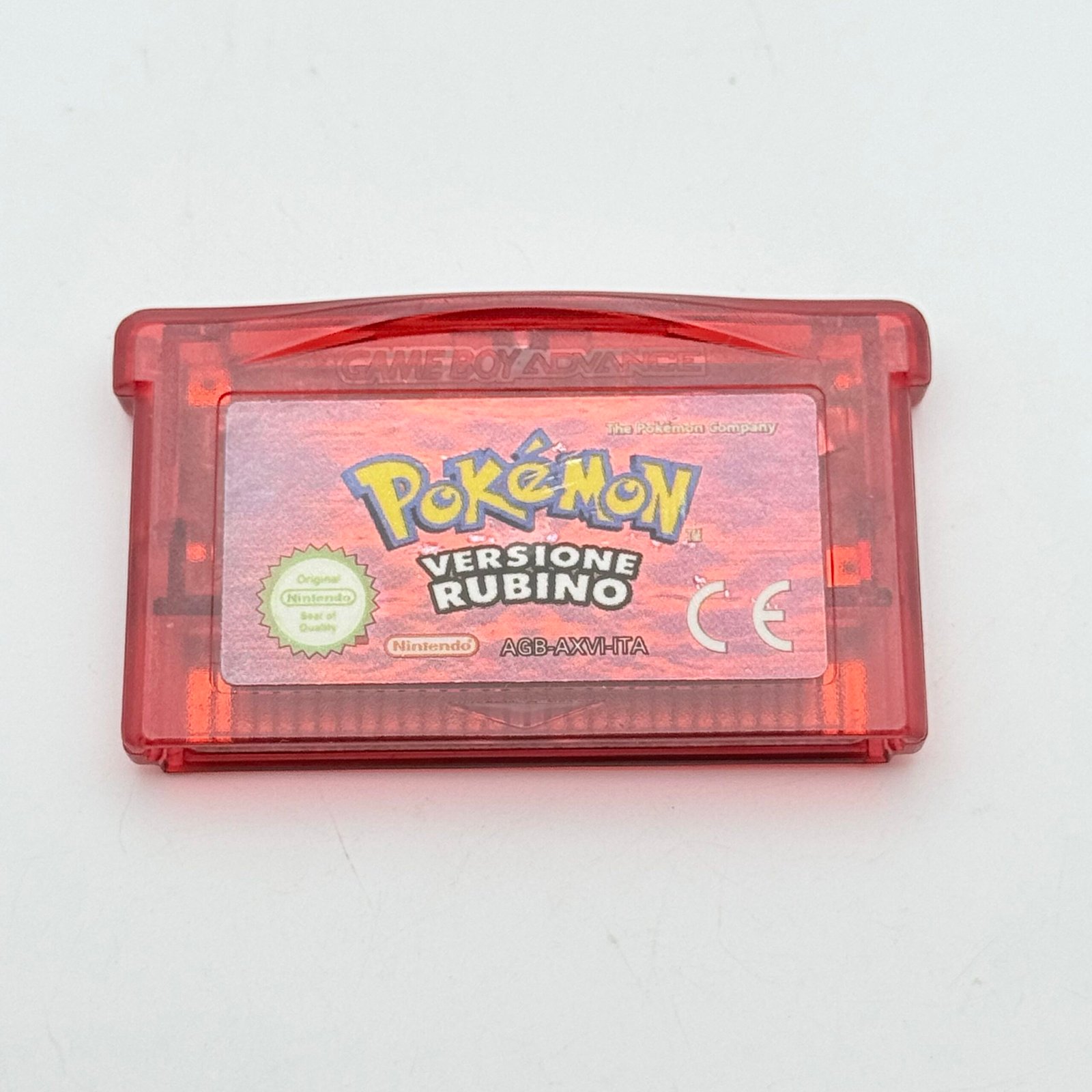 POKÉMON RUBINO GAME BOY - ORIGINALE ITALIANO - BATTERIA NUOVA - ADESIVO BUONO