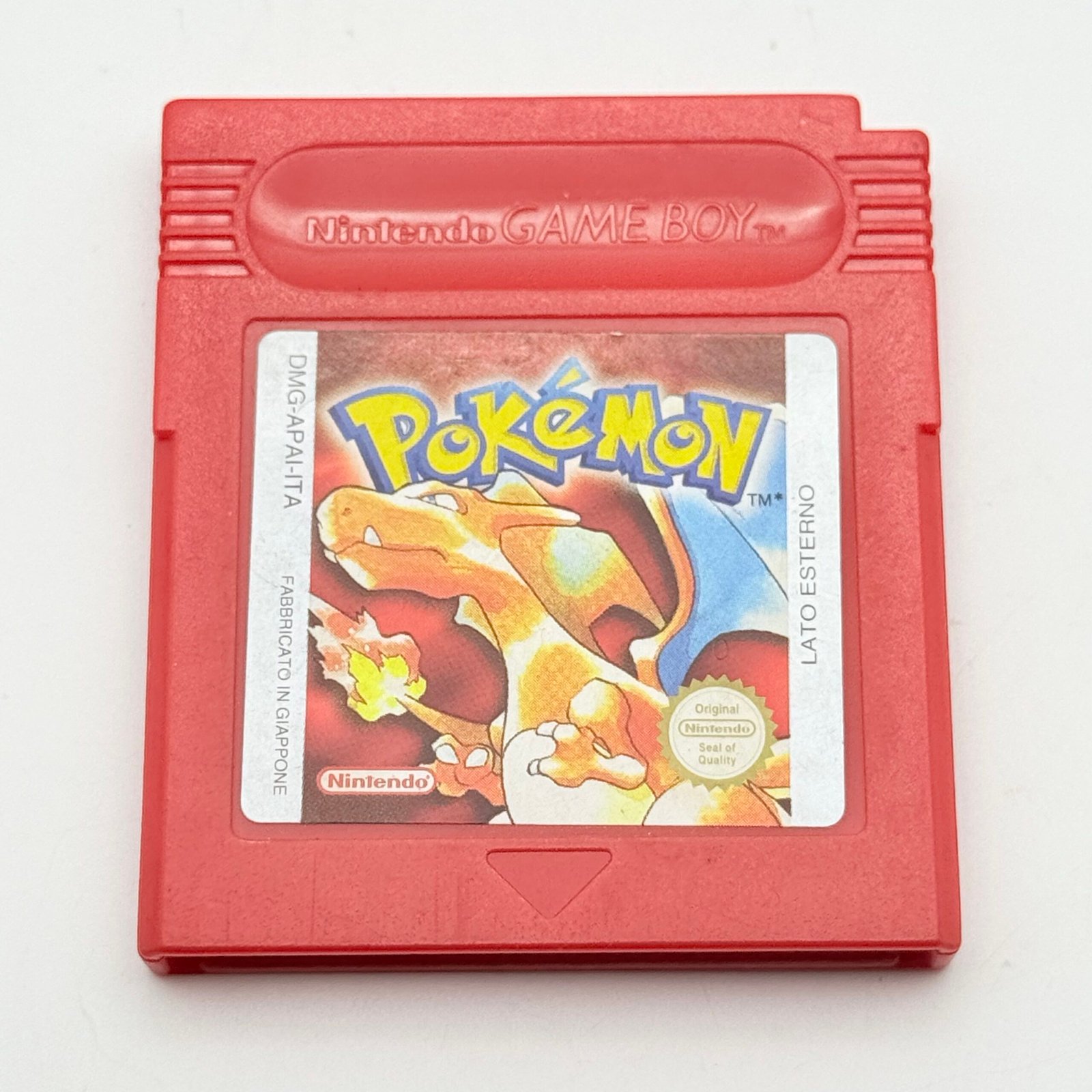 POKÉMON ROSSO GAME BOY - ORIGINALE ITA - BATTERIA ORIGINALE OK- ADESIVO OTTIMO
