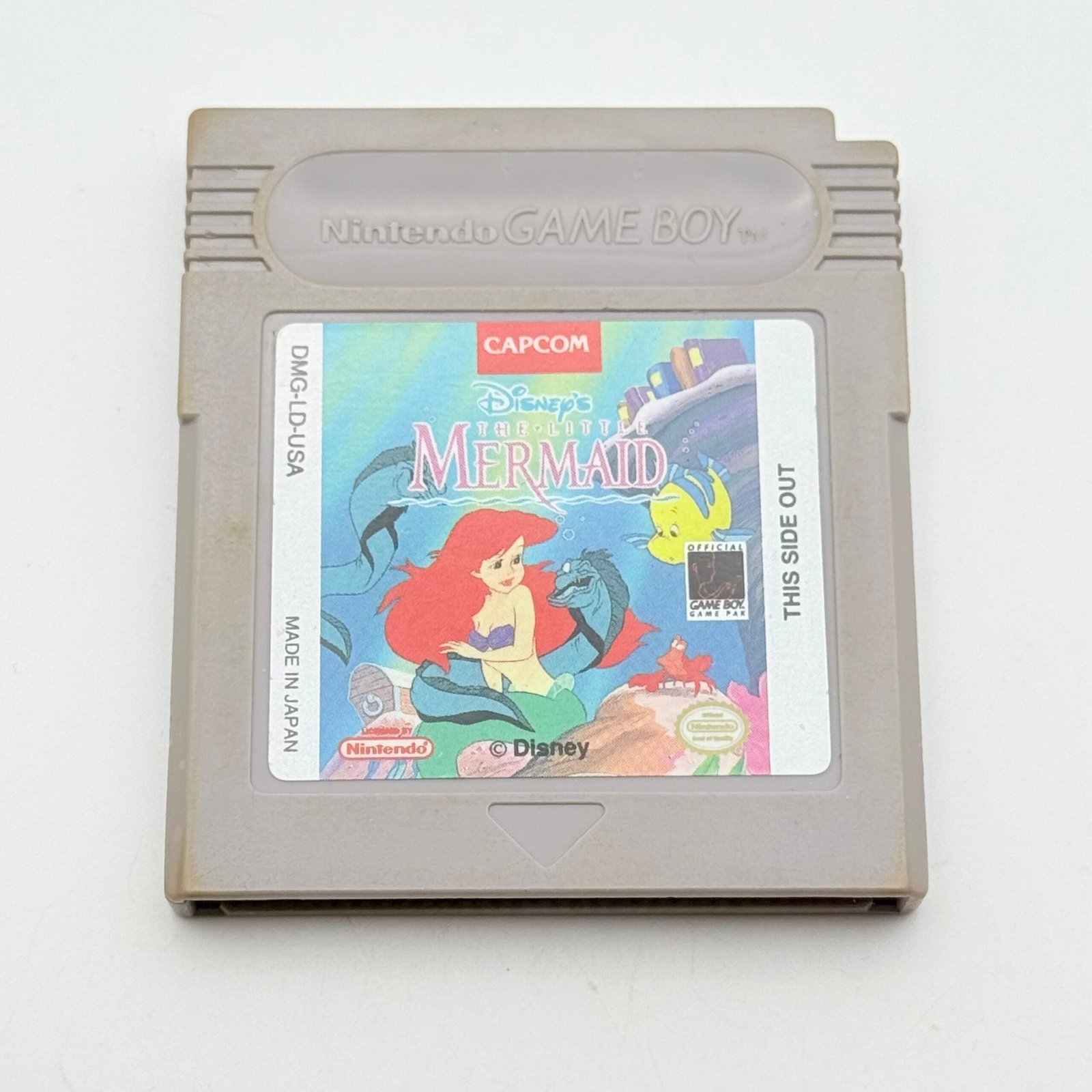 DISNEYS THE LITTLE MERMAID - NINTENDO GAME BOY - 100% ORIGINALE E FUNZIONANTE