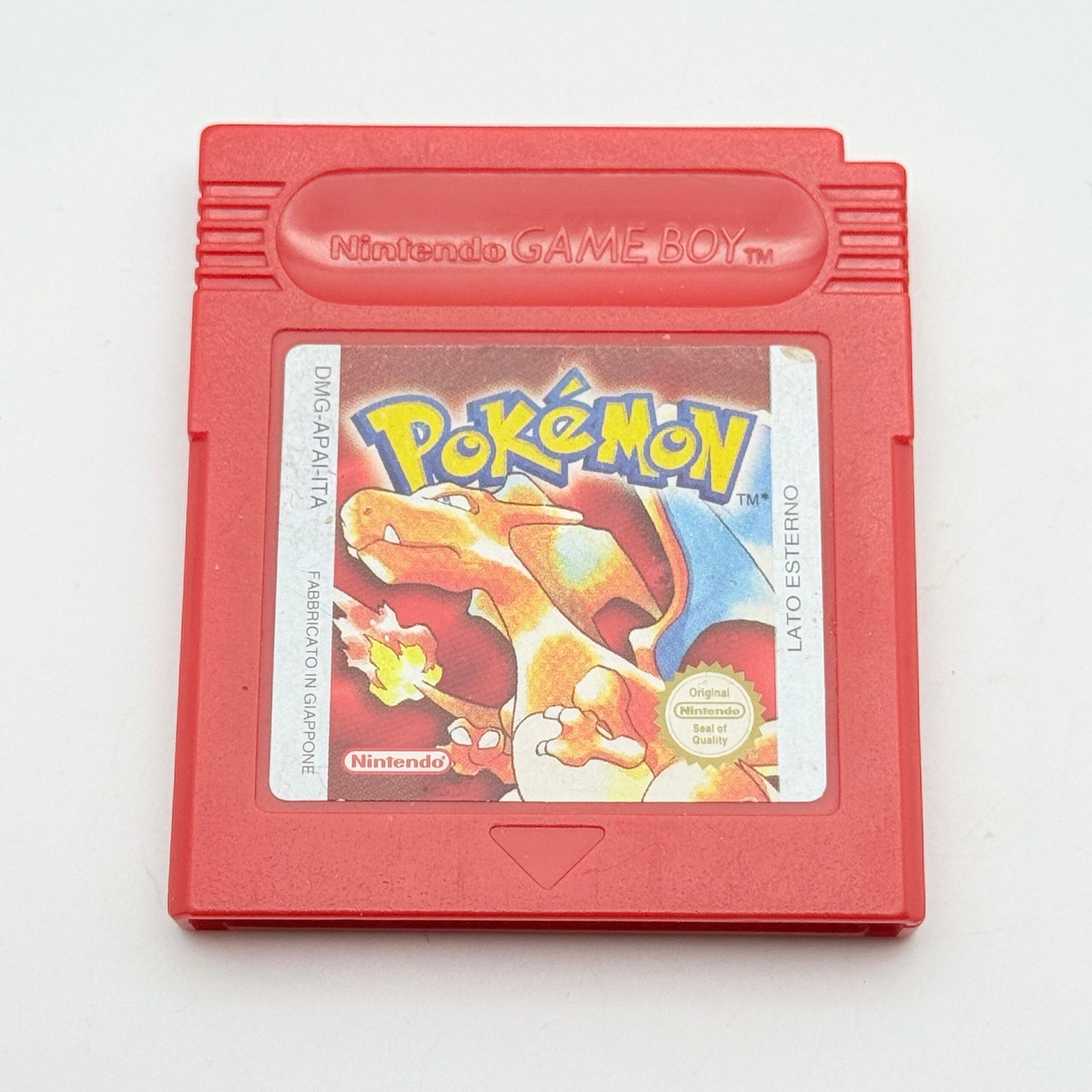 POKÉMON ROSSO GAME BOY - ORIGINALE ITA - BATTERIA ORIGINALE OK- ADESIVO OTTIMO