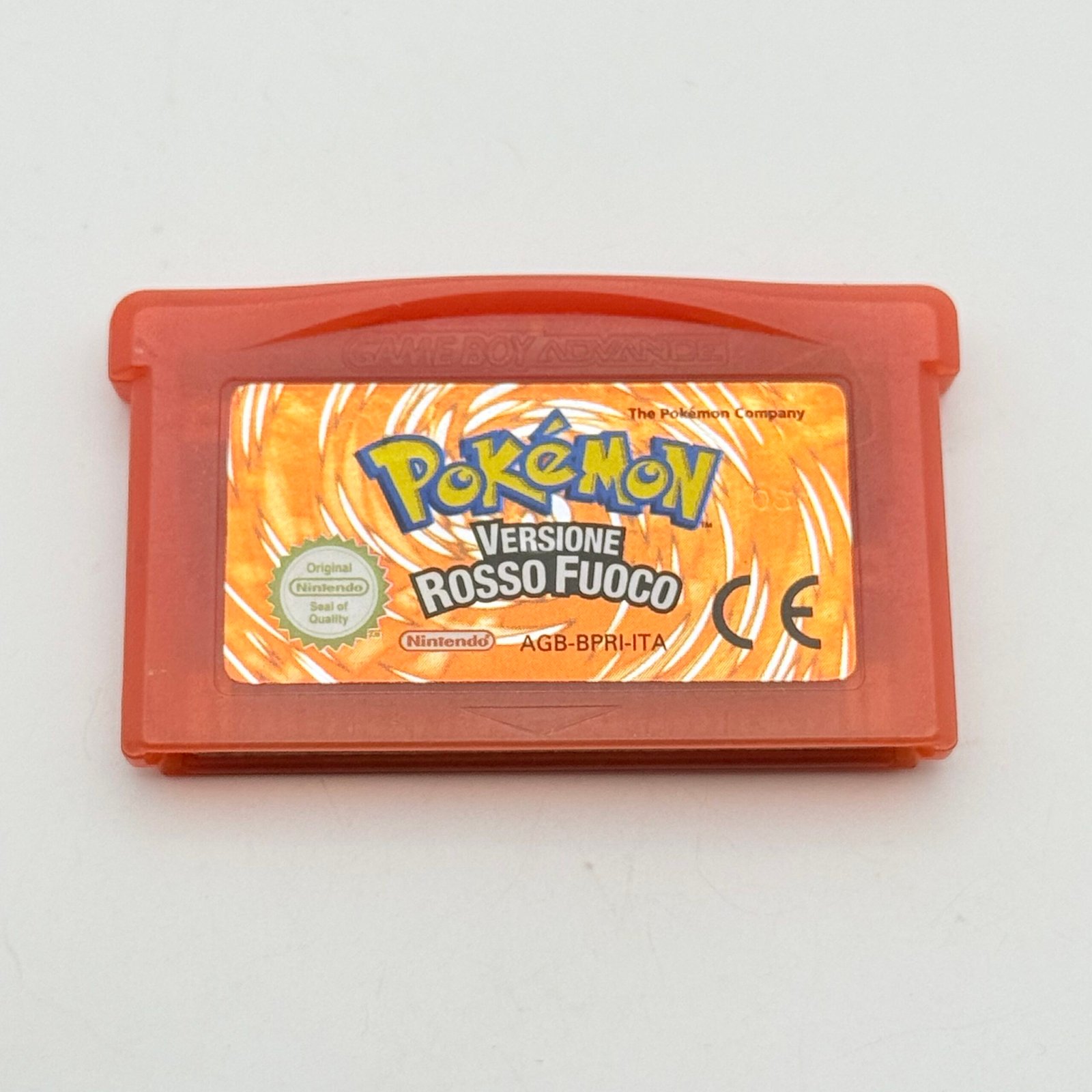 POKÉMON ROSSO FUOCO GAME BOY - ORIGINALE ITA - FUNZIONANTE - ADESIVO PERFETTO