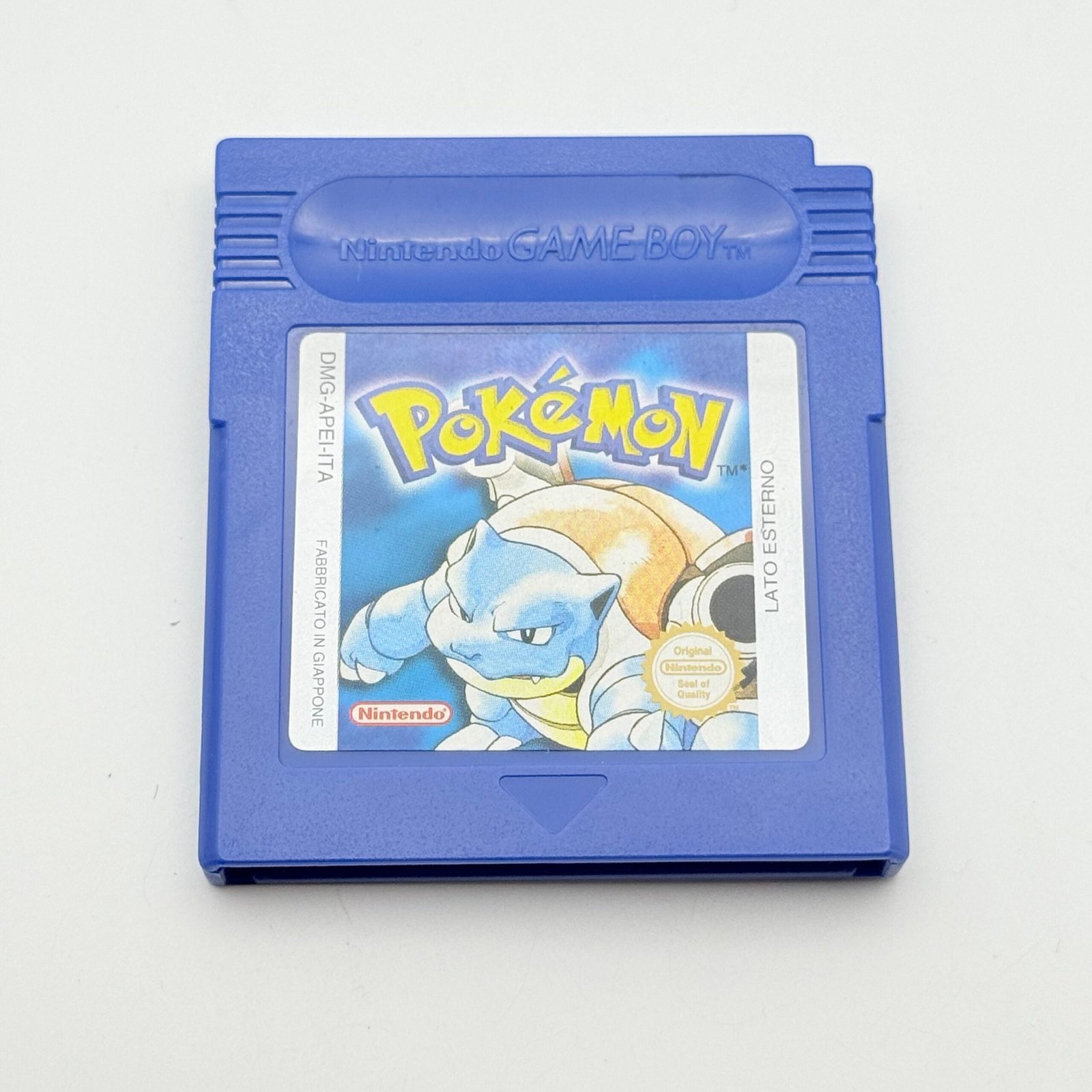 POKÉMON BLU ITA - 100% ORIGINALE - BATTERIA ORIGINALE OK! - ADESIVO PERFETTO