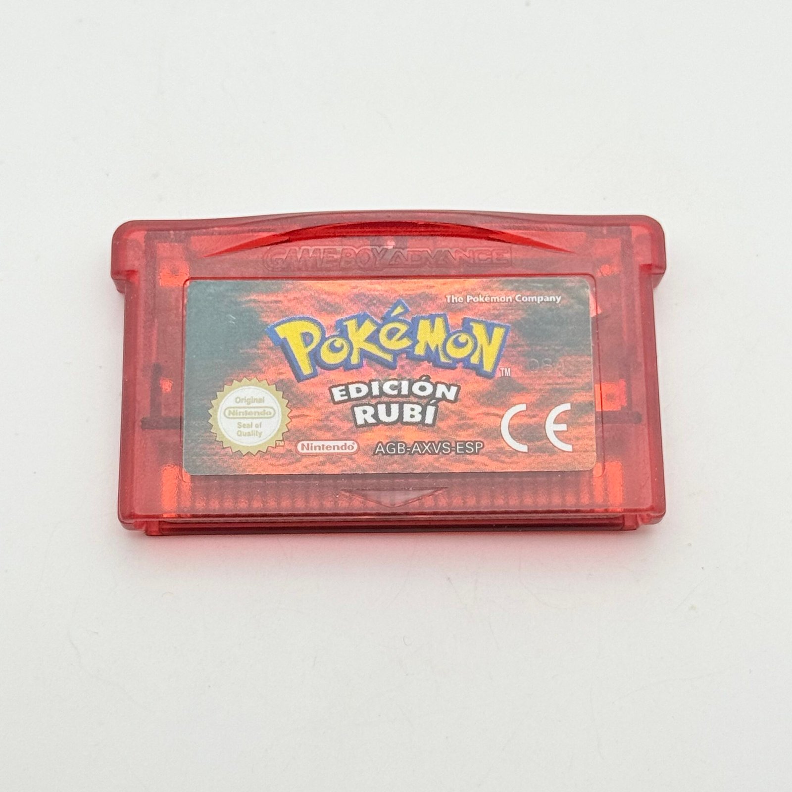 🇪🇸 POKEMON EDICION RUBÍ GAME BOY ORIGINALE SPA - ESPAGNOL - NEW BATTERY