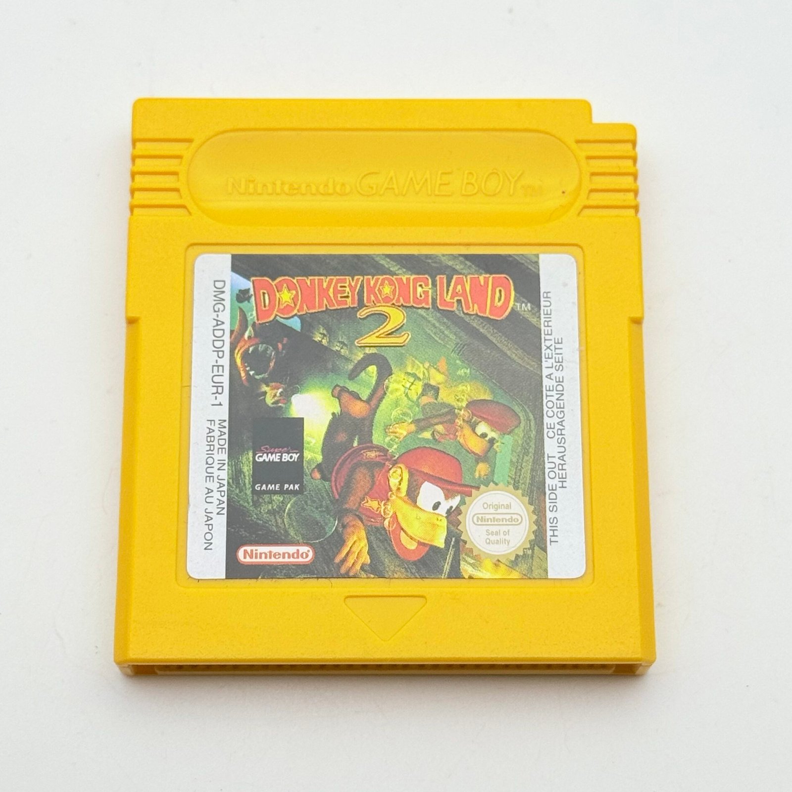 DONKEY KONG LAND 2 - NINTENDO GAME BOY - 100% ORIGINALE PAL - BATTERIA NUOVA