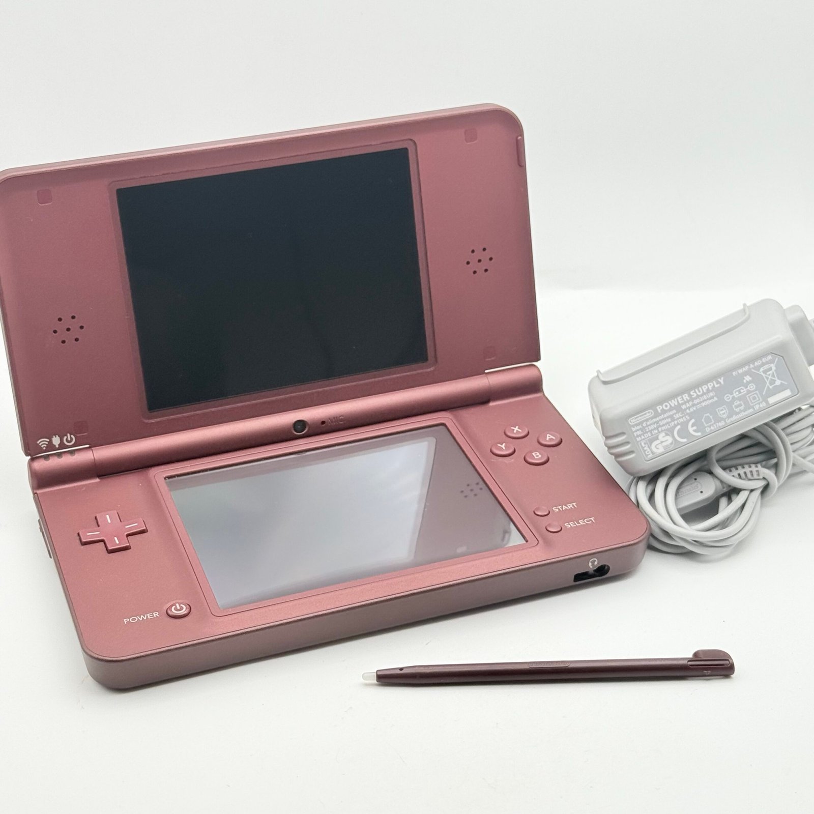 NINTENDO DSi XL BORDEAUX - 100% ORIGINALE TESTATO E FUNZIONANTE + CARICATORE
