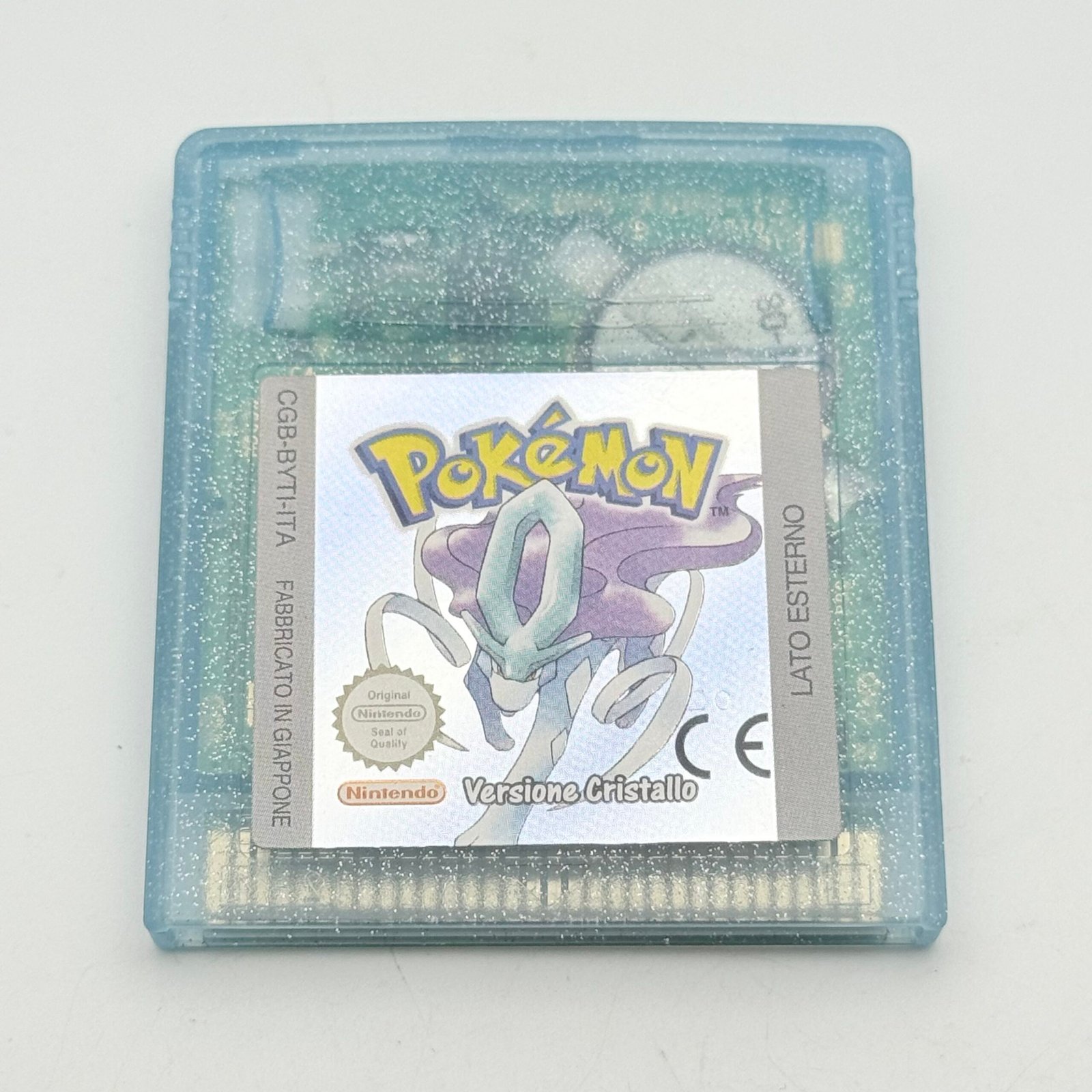 POKÉMON CRISTALLO 100% ORIGINALE - ITA - BATTERIA NUOVA - ADESIVO PERFETTO