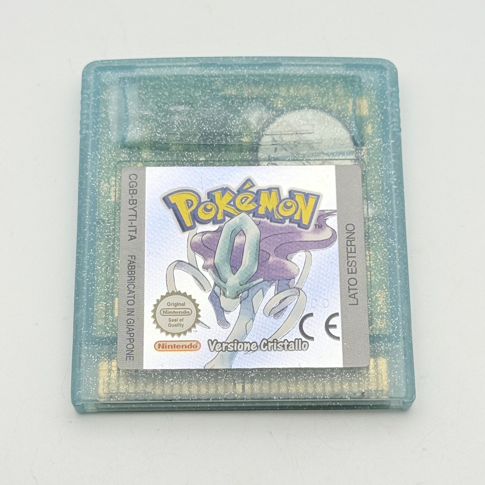 POKÉMON CRISTALLO 100% ORIGINALE - ITA - BATTERIA NUOVA - ADESIVO OTTIMO +