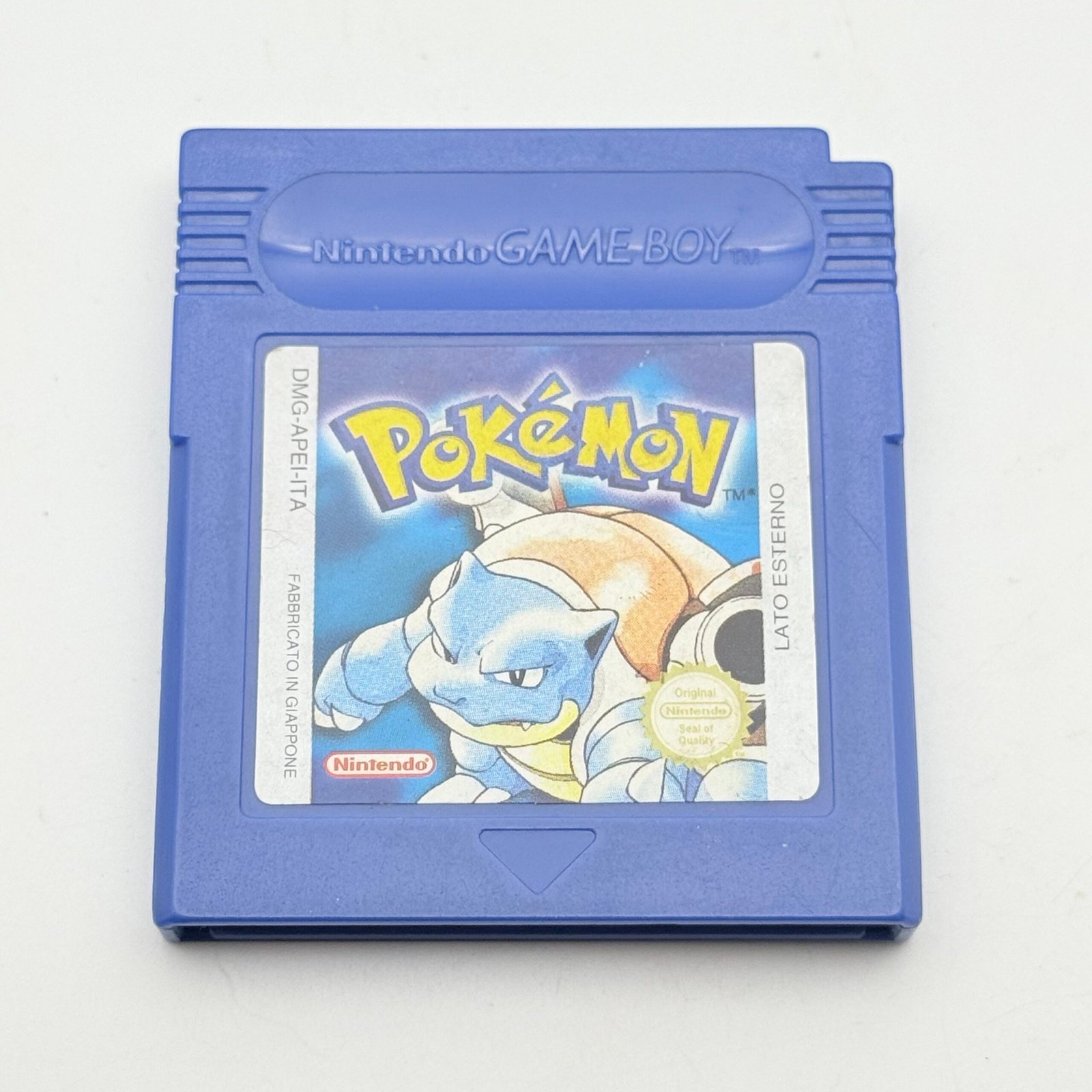 POKÉMON BLU ITA GAME BOY - 100% ORIGINALE - BATTERIA NUOVA - ADESIVO OTTIMO