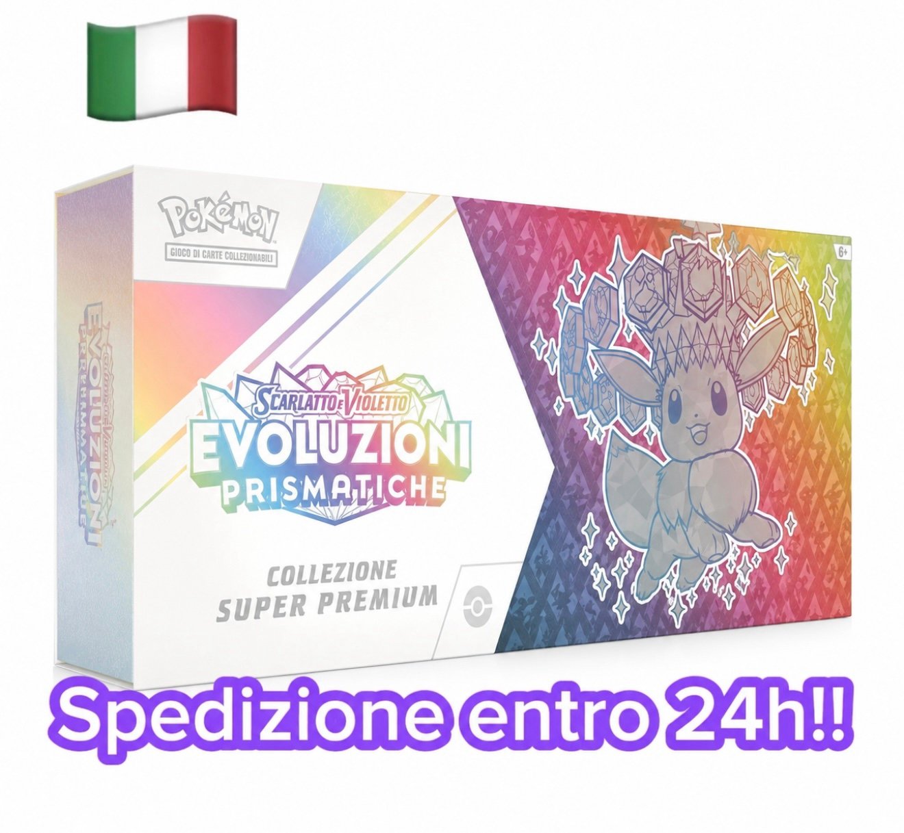 🇮🇹 POKEMON COLLEZIONE SUPER PREMIUM SPC EVOLUZIONI PRISMATICHE ITA - SEALED