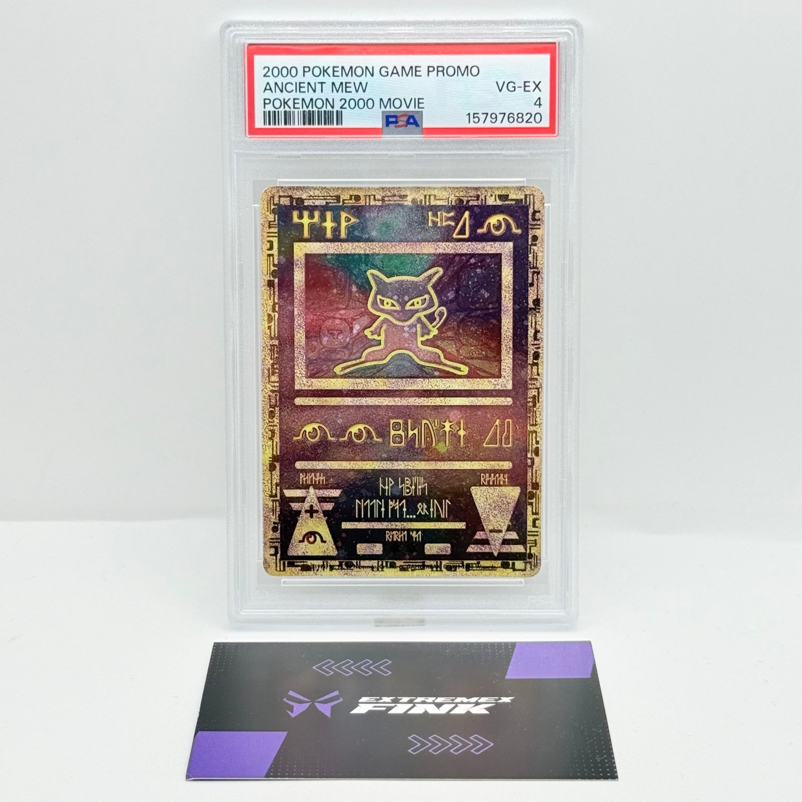 CARTA POKEMON ANCIENT MEW - 2000 - MOVIE PROMO - PSA 4