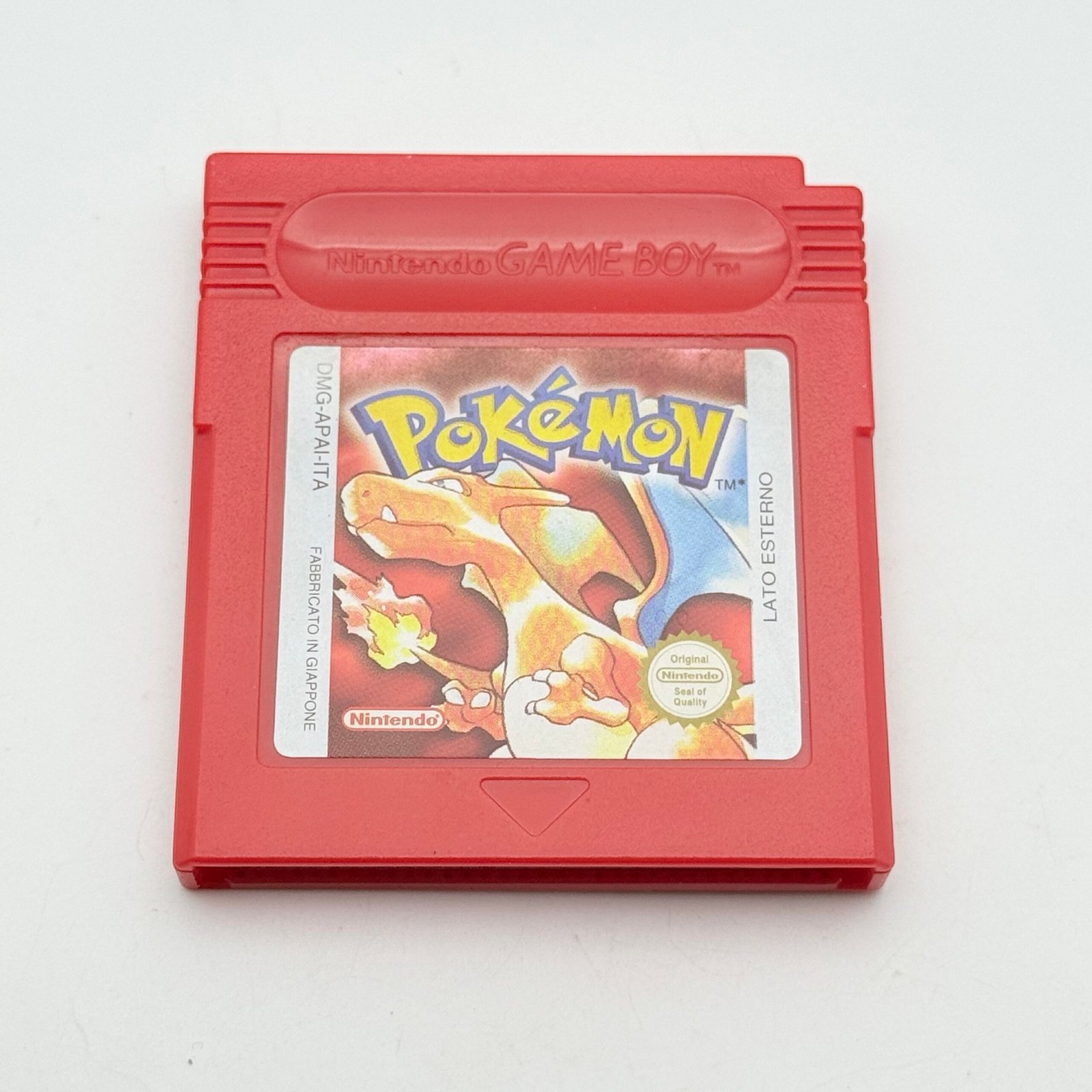 POKÉMON ROSSO GAME BOY - ORIGINALE ITA - BATTERIA ORIGINALE OK- ADESIVO OTTIMO