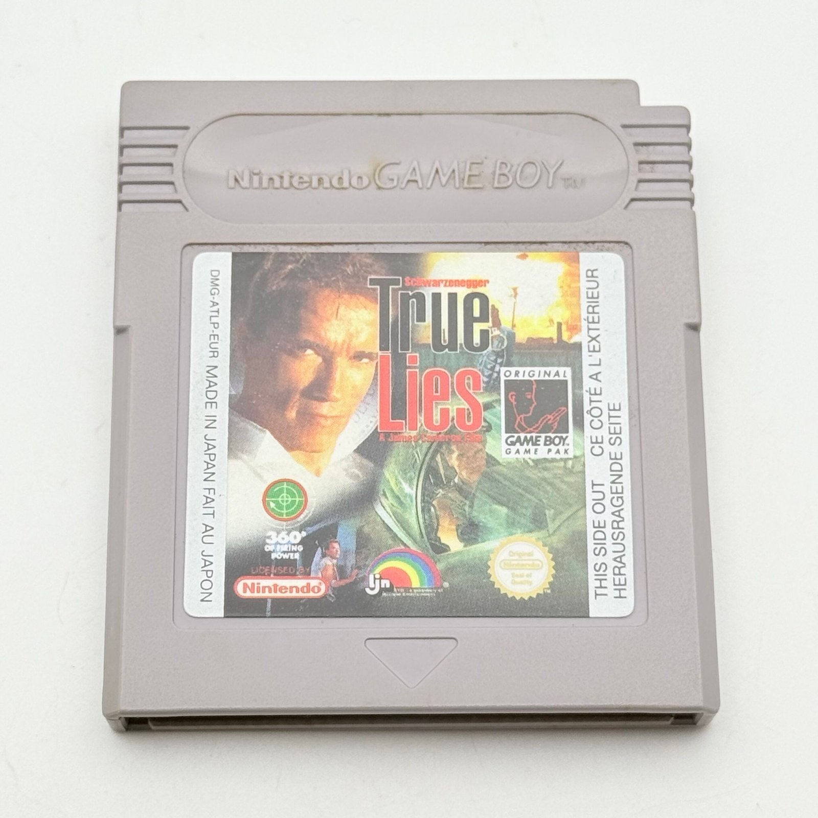 TRUE LIES PER NINTENDO GAME BOY - 100% ORIGINALE PAL EUR - ADESIVO PERFETTO
