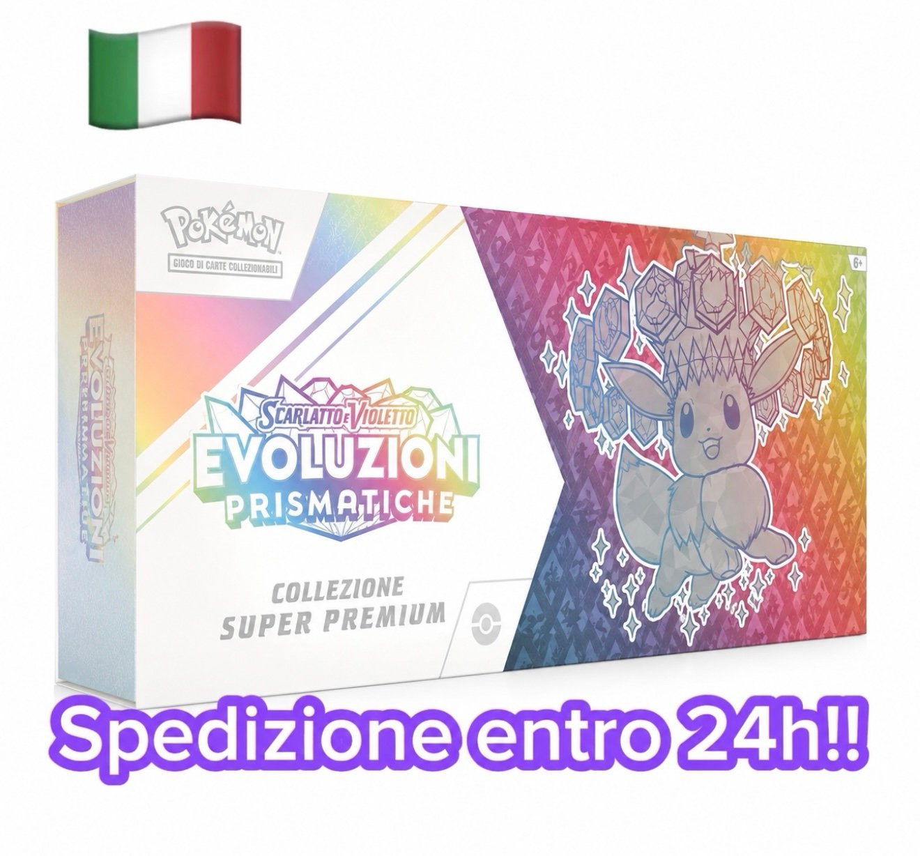 🇮🇹 CARTE POKEMON COLLEZIONE SUPER PREMIUM SPC EVOLUZIONI PRISMATICHE - SEALED