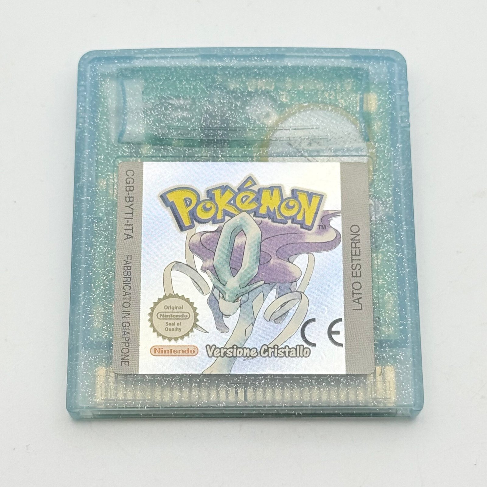 POKÉMON CRISTALLO 100% ORIGINALE - ITA - BATTERIA NUOVA - ADESIVO OTTIMO +