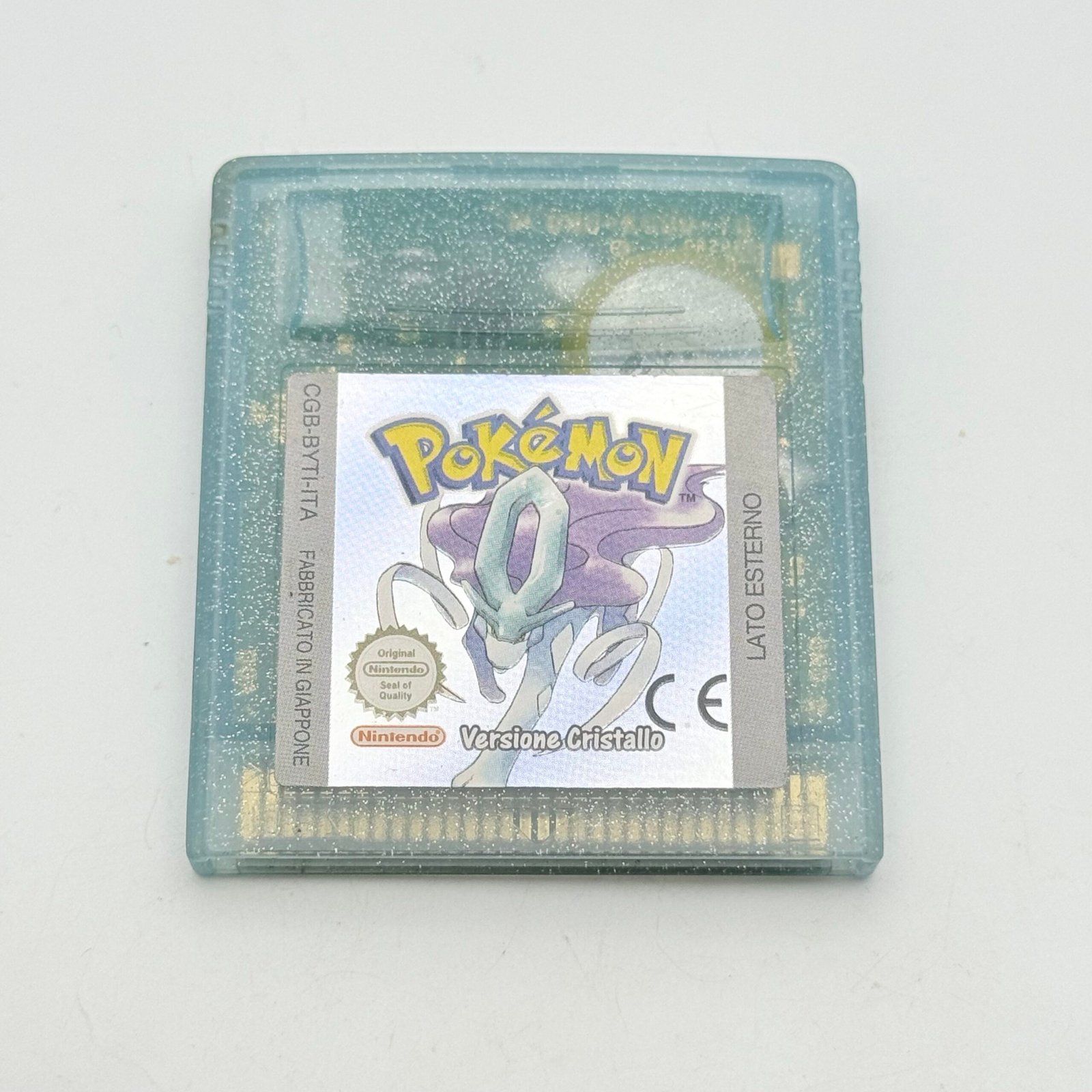 POKÉMON CRISTALLO 100% ORIGINALE - ITA - BATTERIA NUOVA - ADESIVO OTTIMO +