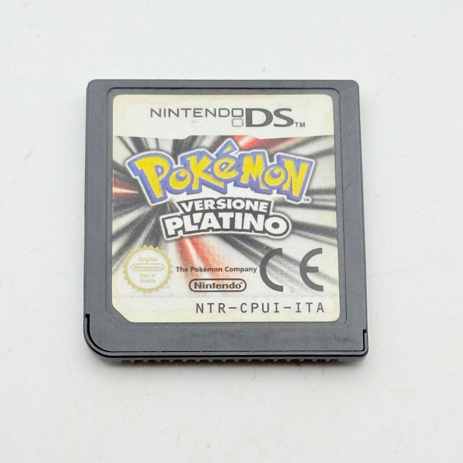 POKÉMON PLATINO - ITA - NINTENDO DS - SOLO SCHEDINA - 100% ORIGINALE E TESTATO