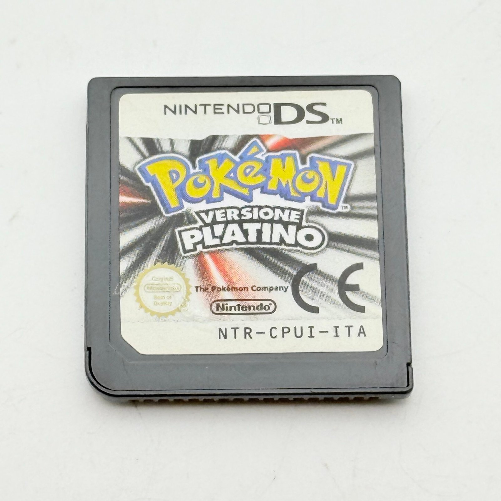 POKÉMON PLATINO - ITA - NINTENDO DS - SOLO SCHEDINA - 100% ORIGINALE E TESTATO