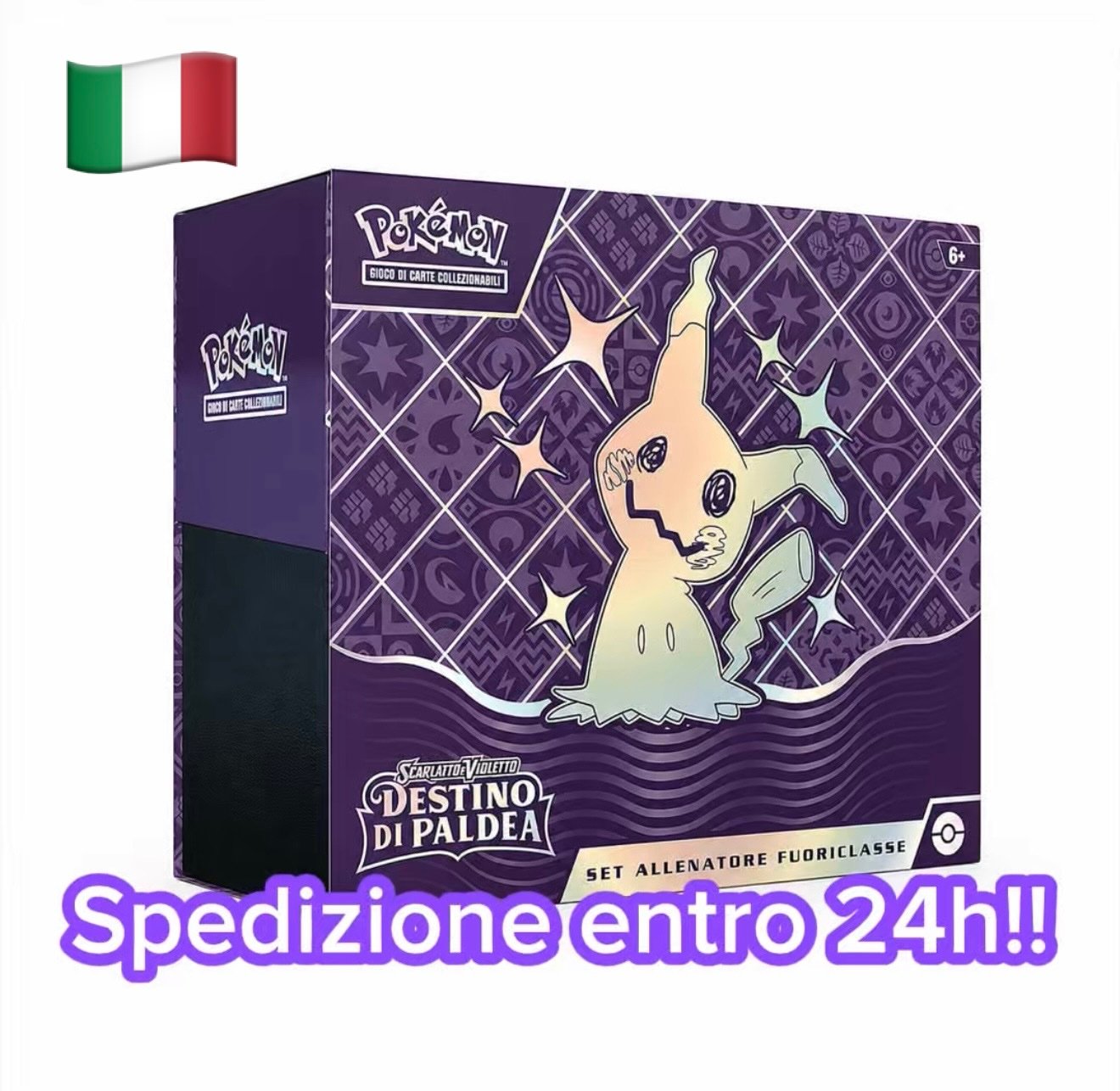 🇮🇹 POKEMON - ETB SET ALLENATORE FUORICLASSE - DESTINO DI PALDEA - ITA - SEALED