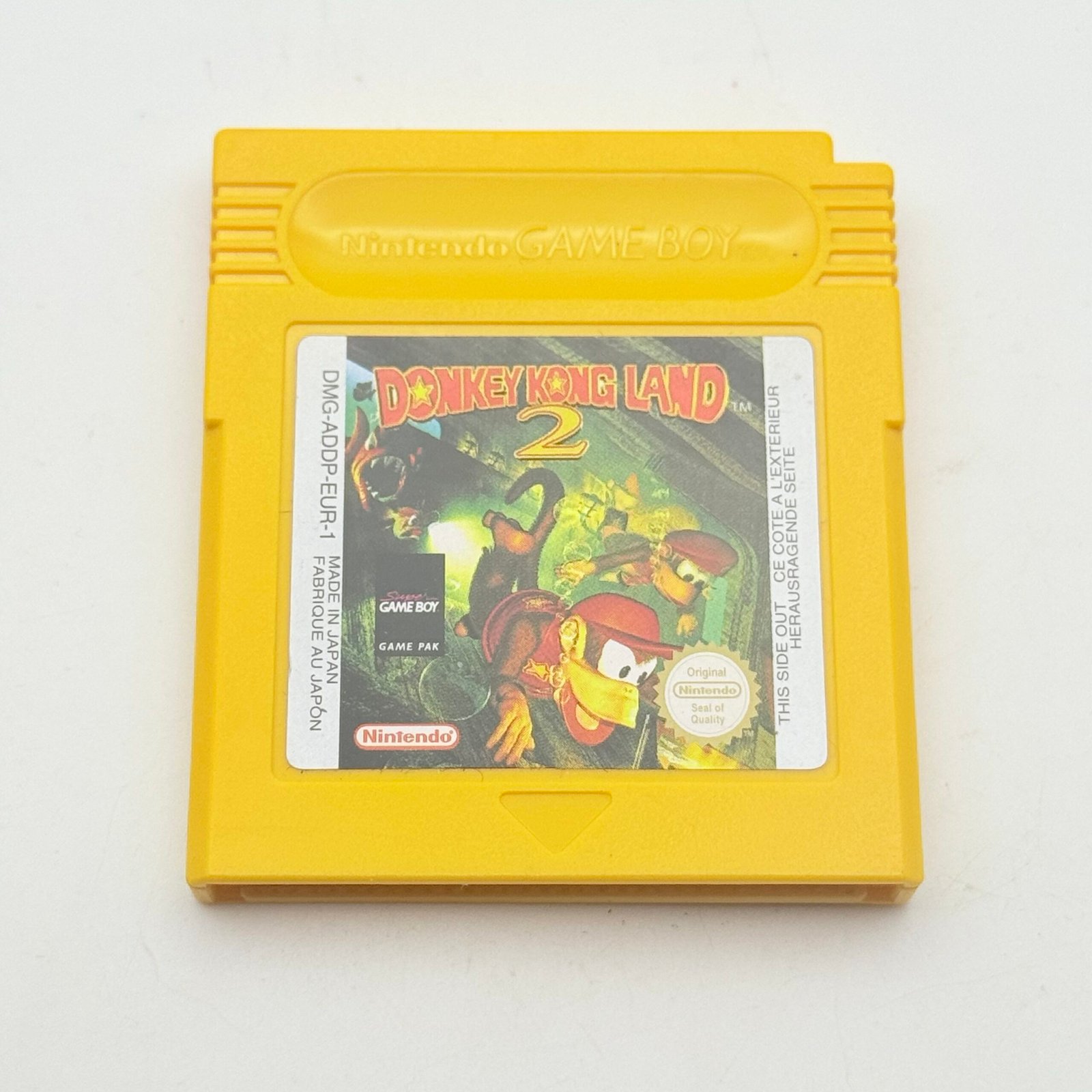 DONKEY KONG LAND 2 - NINTENDO GAME BOY - 100% ORIGINALE PAL - BATTERIA NUOVA