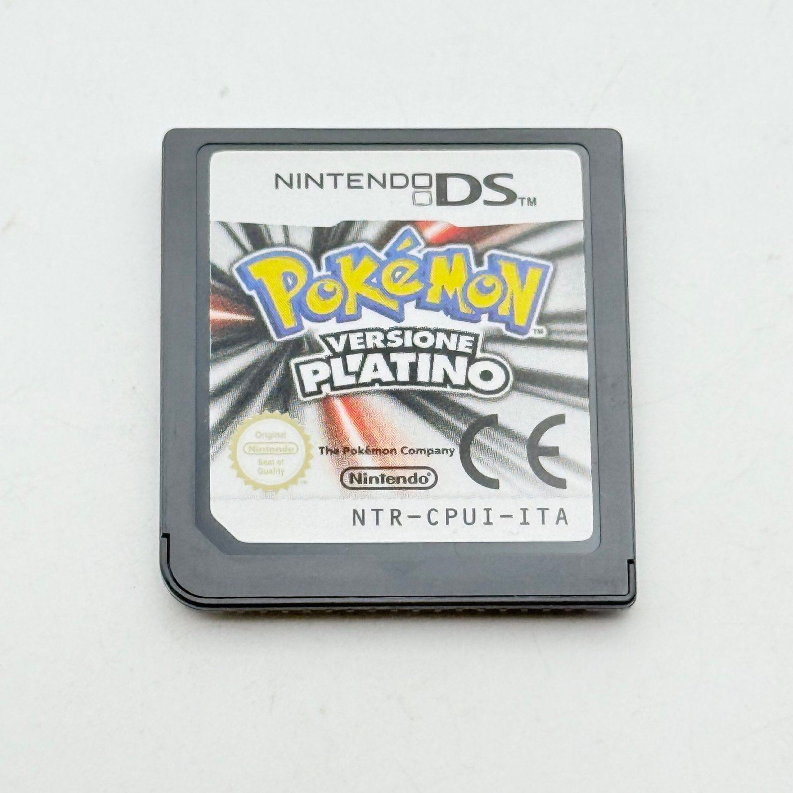 POKÉMON PLATINO - ITA - NINTENDO DS - SOLO SCHEDINA - 100% ORIGINALE E TESTATO