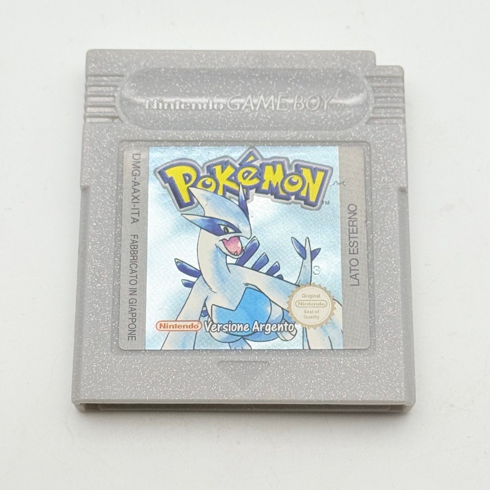 POKEMON ARGENTO GAME BOY - ORIGINALE ITALIANO - BATTERIA NUOVA - ADESIVO OTTIMO