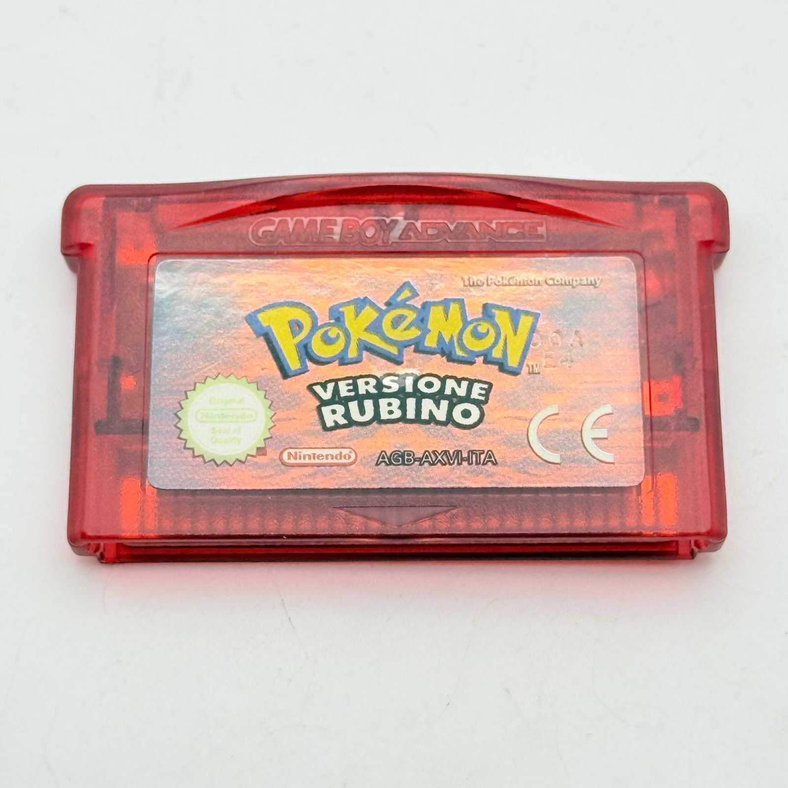 POKÉMON RUBINO GAME BOY - ORIGINALE ITALIANO - BATTERIA NUOVA - ADESIVO PERFETTO