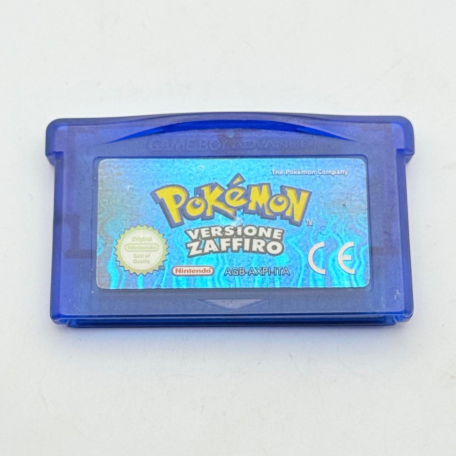 POKÉMON ZAFFIRO GAME BOY - ORIGINALE ITALIANO -BATTERIA NUOVA- ADESIVO OTTIMO
